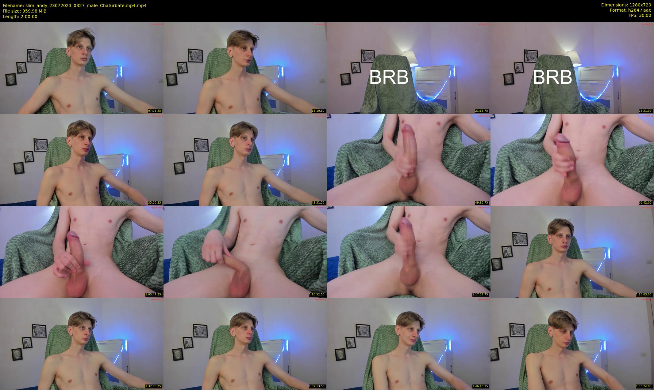 slim_andy — 120 minute Chaturbate male cam show recording, 720p, Jul 23, 2023