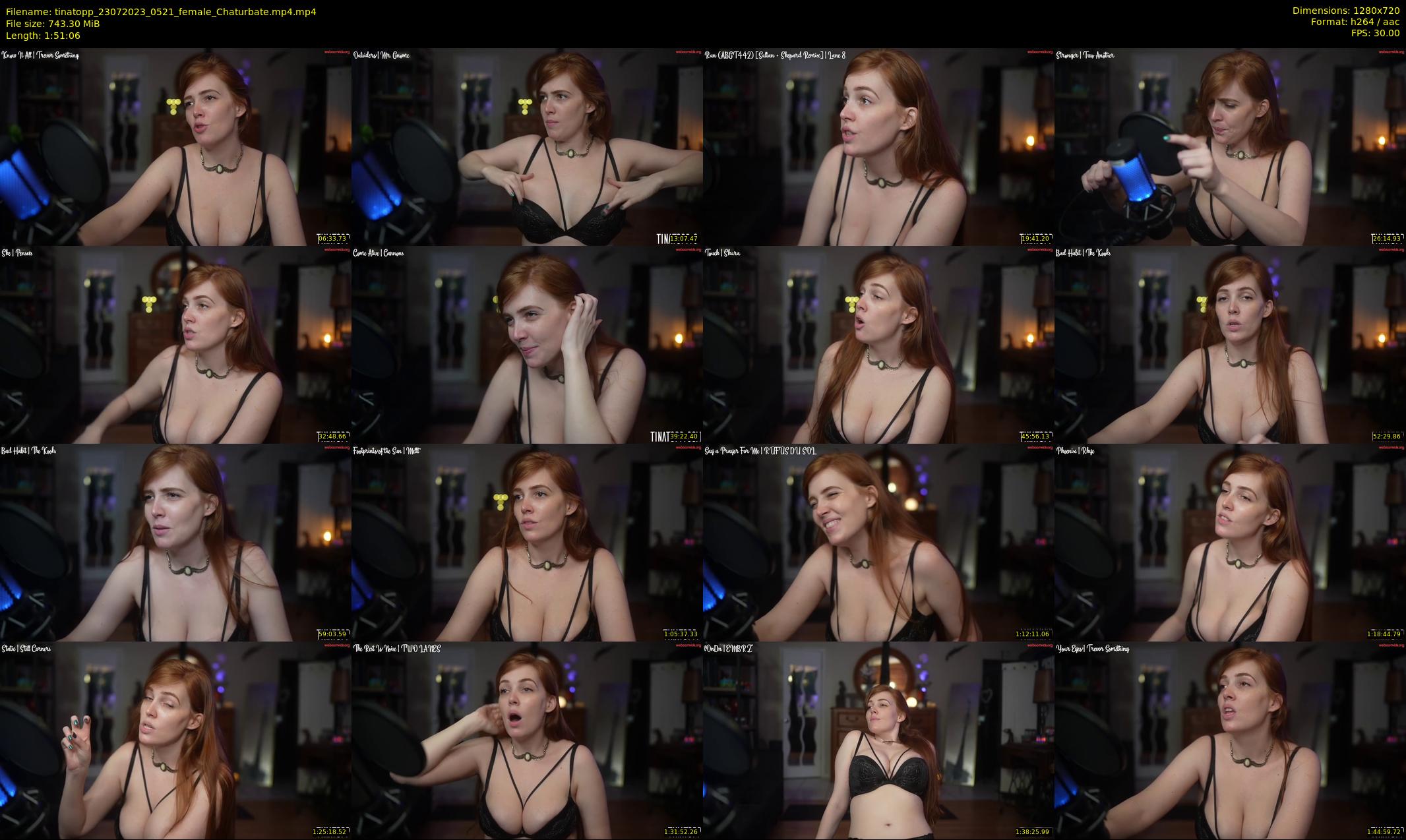 tinatopp — 112 minute Chaturbate female cam show recording, 720p, Jul 23, 2023