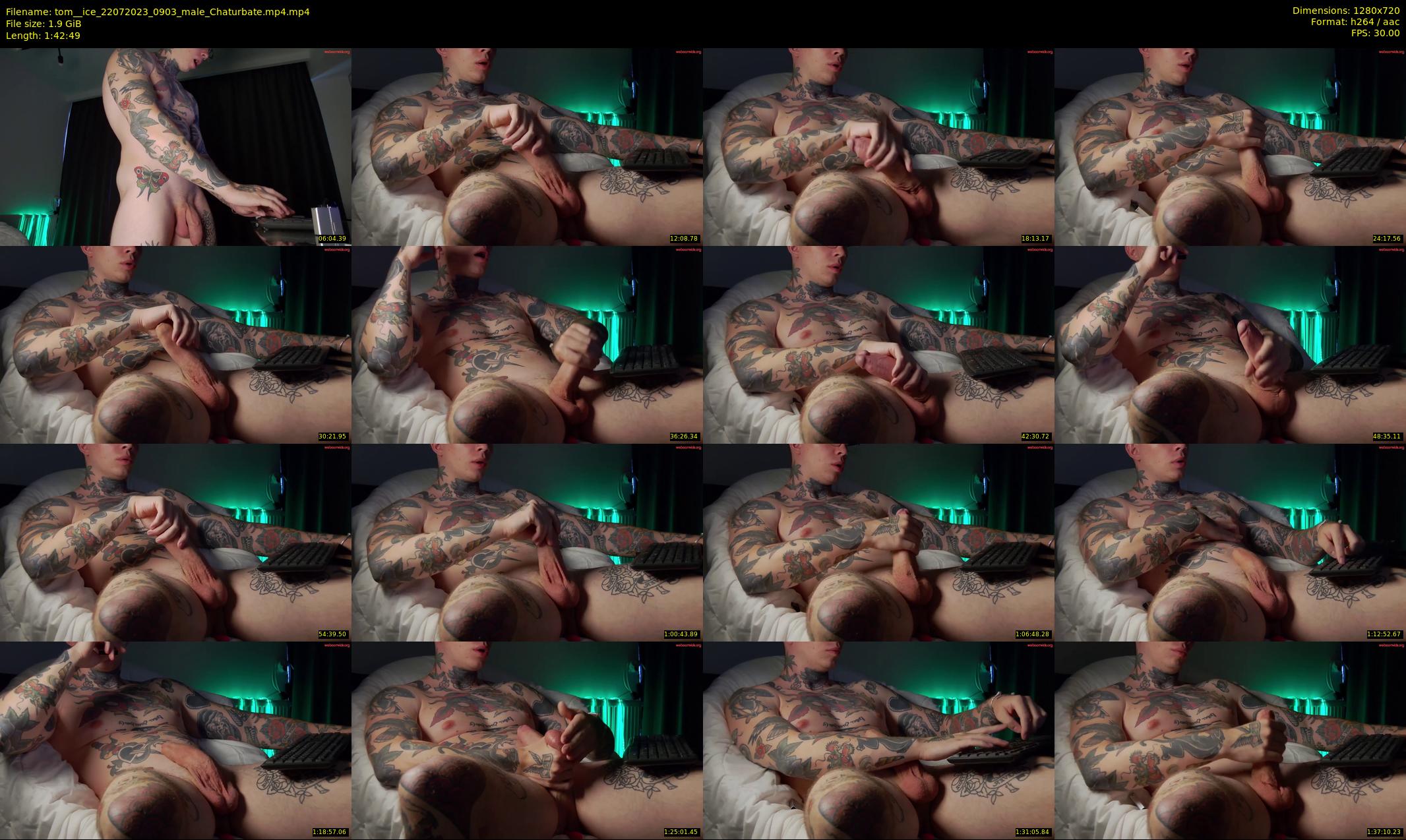 tom__ice — 103 minute Chaturbate male cam show recording, 720p, Jul 22, 2023