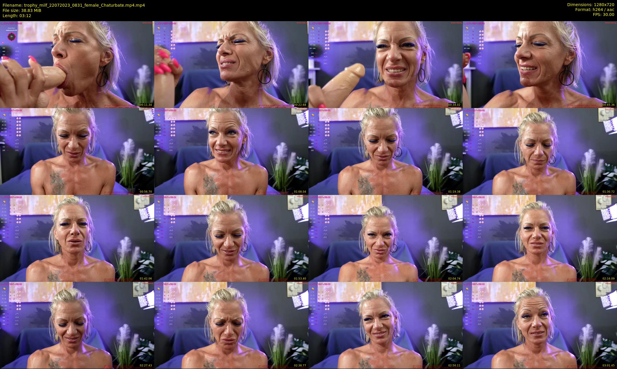 trophy_milf — 4 minute Chaturbate female cam show recording, 720p, Jul 22, 2023