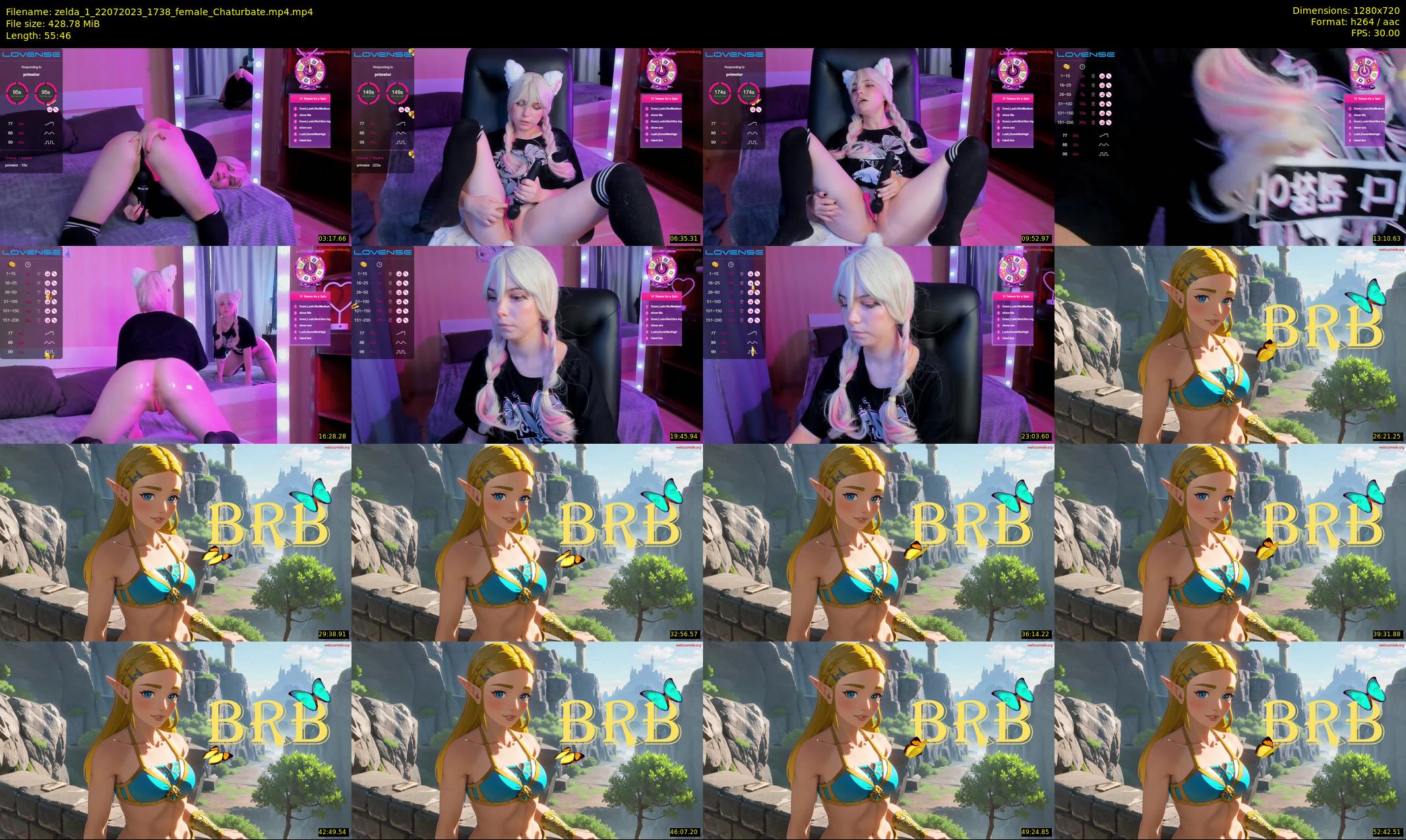 zelda_1 — 56 minute Chaturbate female cam show recording, 720p, Jul 22, 2023
