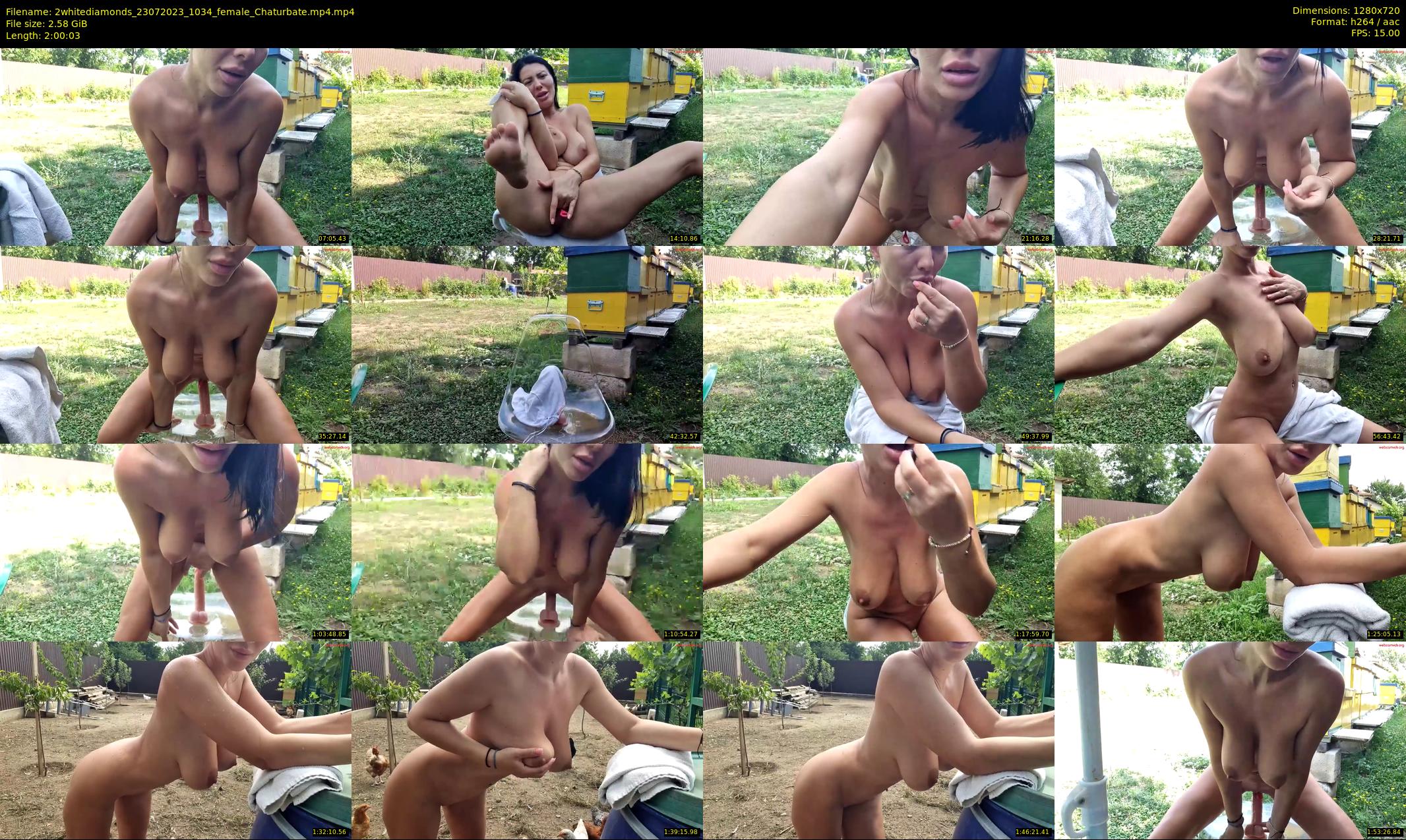 2whitediamonds — 121 minute Chaturbate couple cam show recording, 720p, Jul 23, 2023