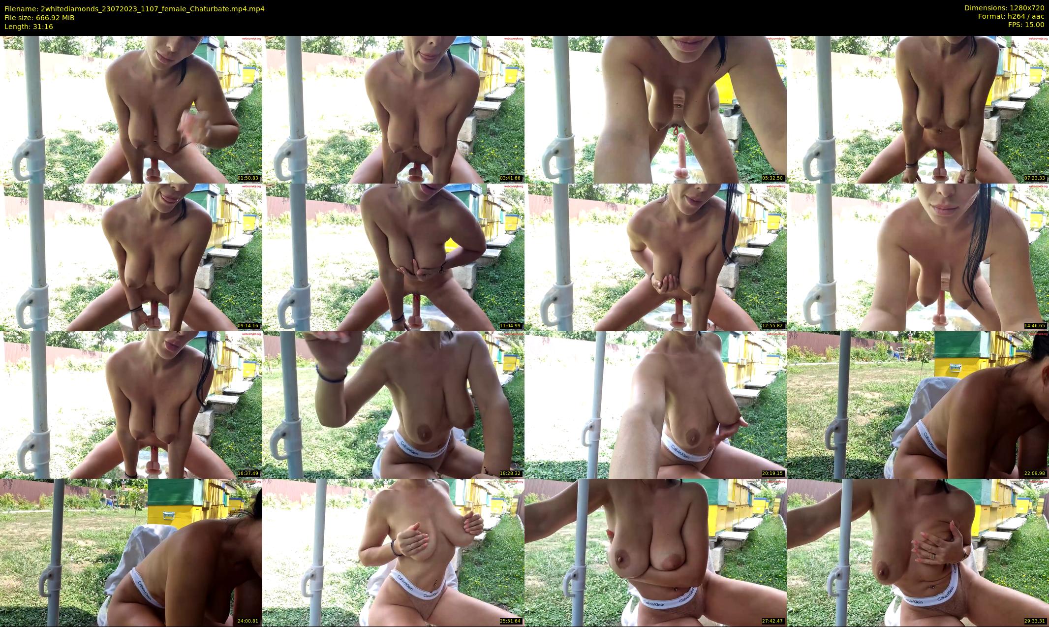 2whitediamonds — 32 minute Chaturbate couple cam show recording, 720p, Jul 23, 2023