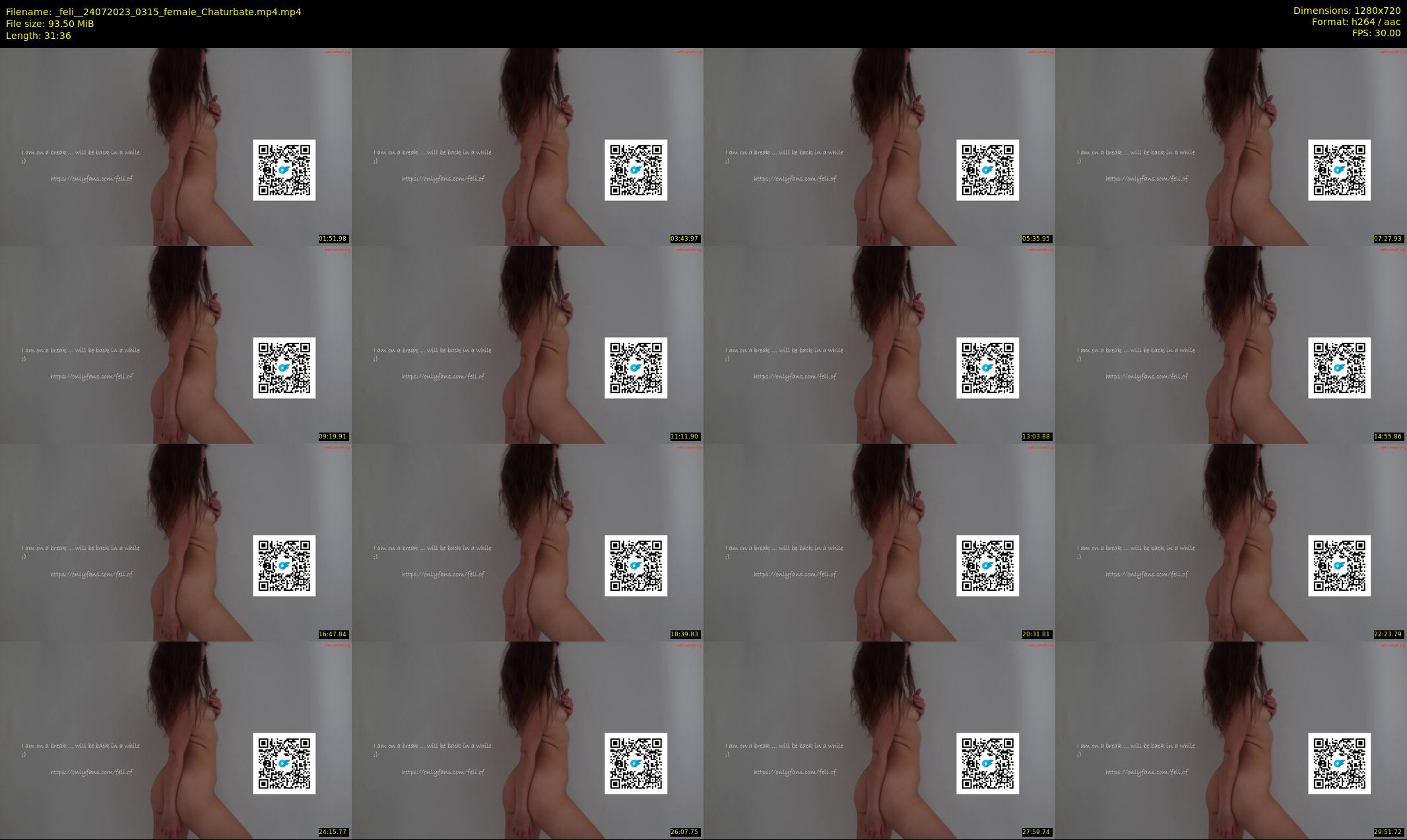 _feli_ — 32 minute Chaturbate female cam show recording, 720p, Jul 24, 2023