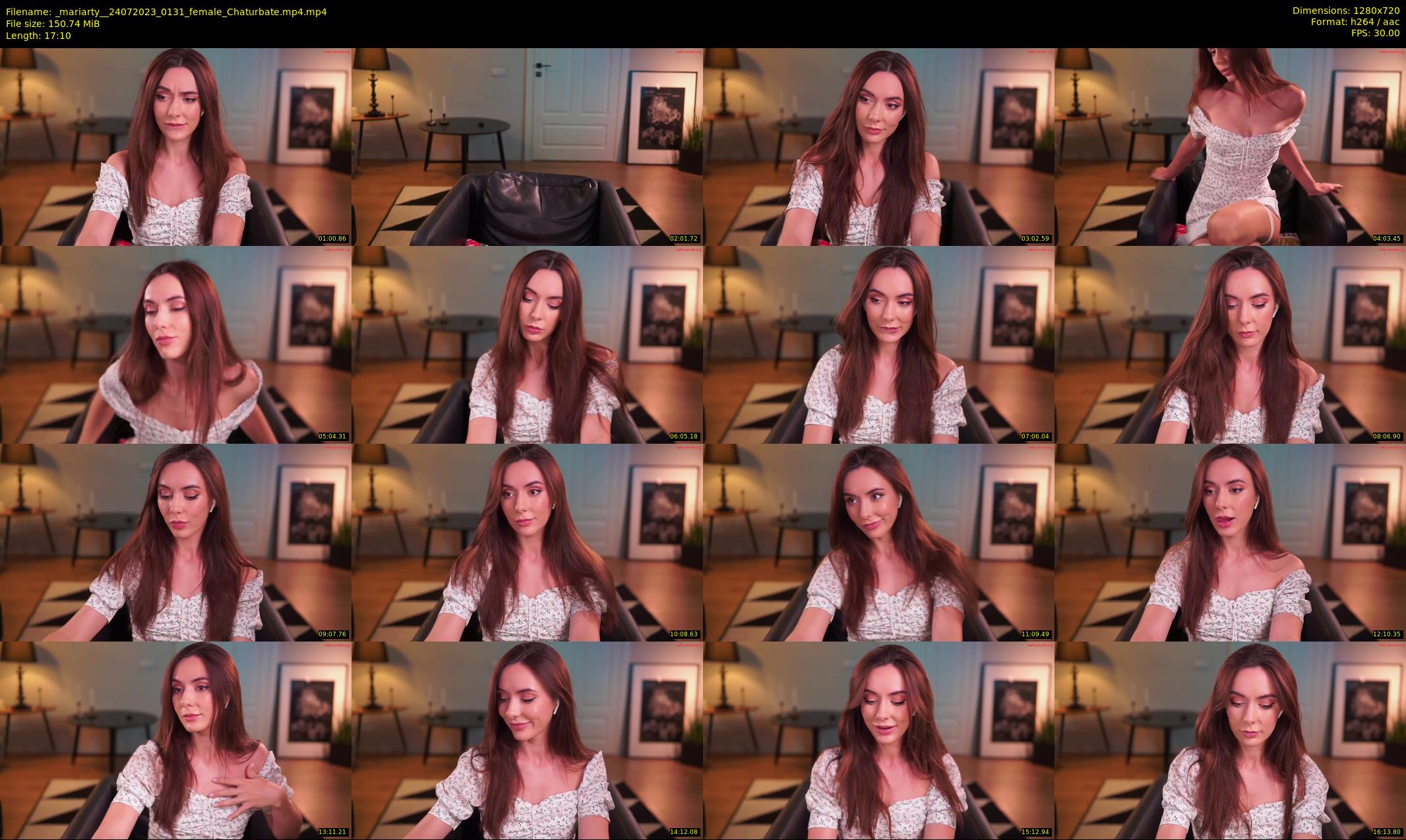 _mariarty_ — 18 minute Chaturbate female cam show recording, 720p, Jul 24, 2023