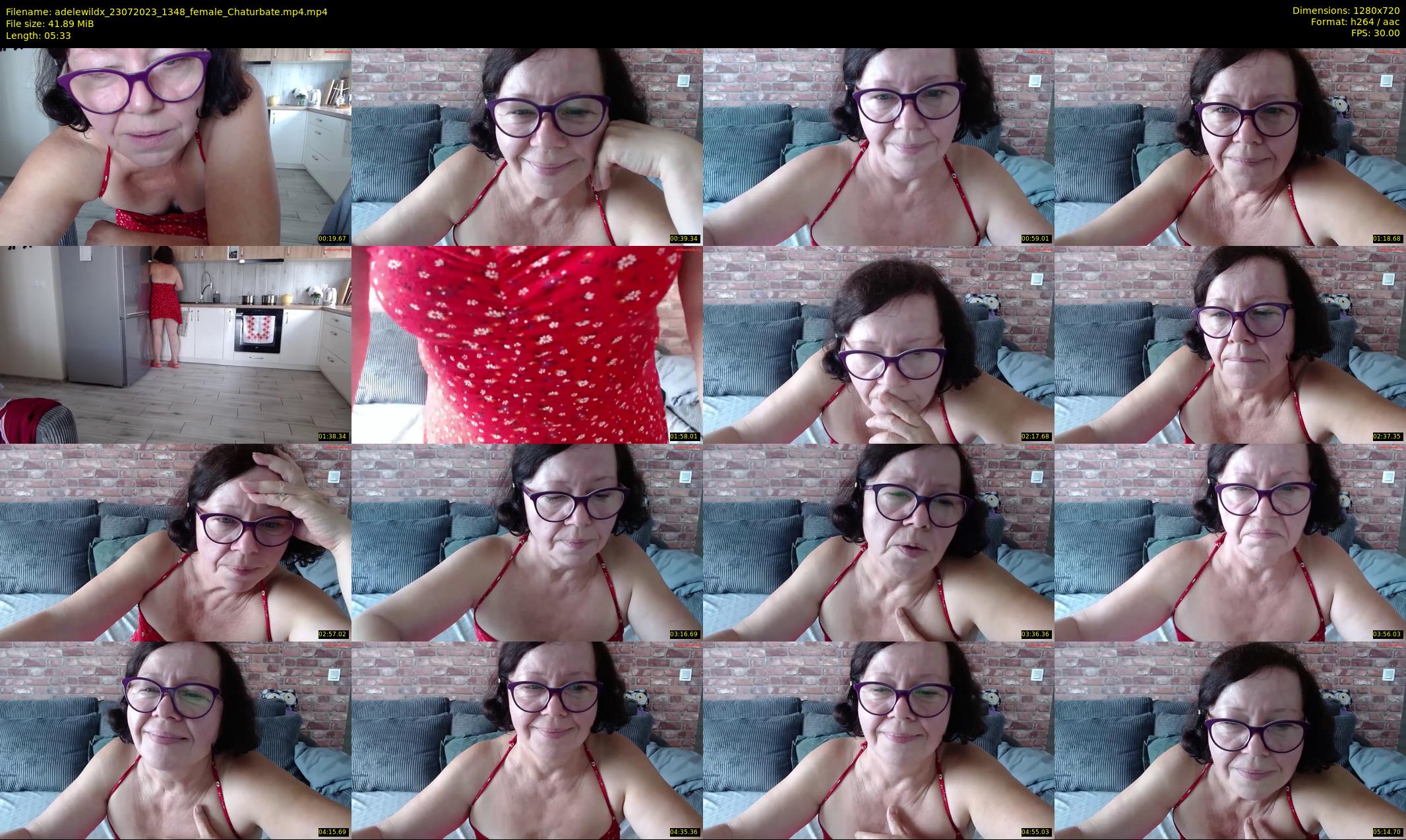 adelewildx — 6 minute Chaturbate female cam show recording, 720p, Jul 23, 2023