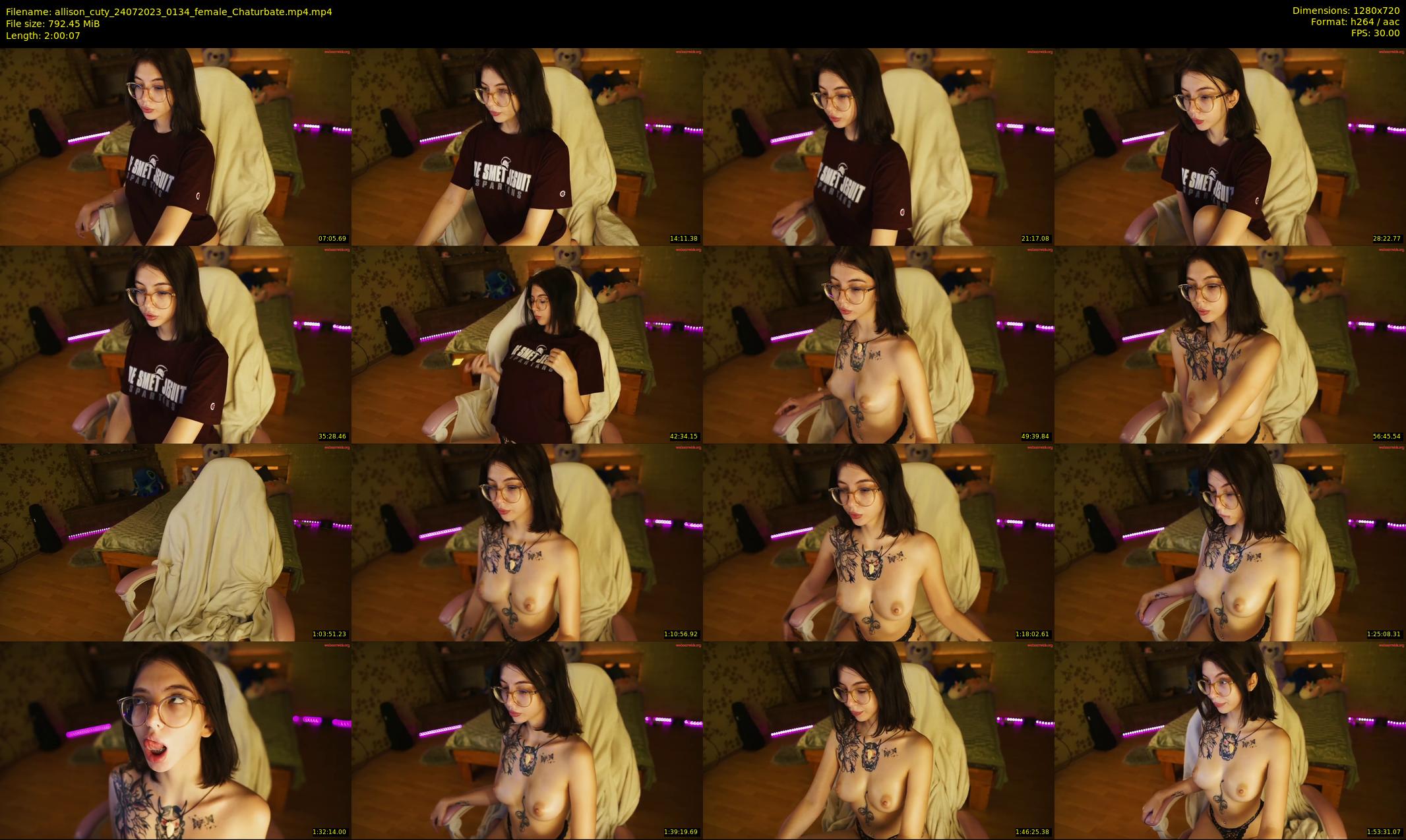 allison_cuty — 121 minute Chaturbate female cam show recording, 720p, Jul 24, 2023