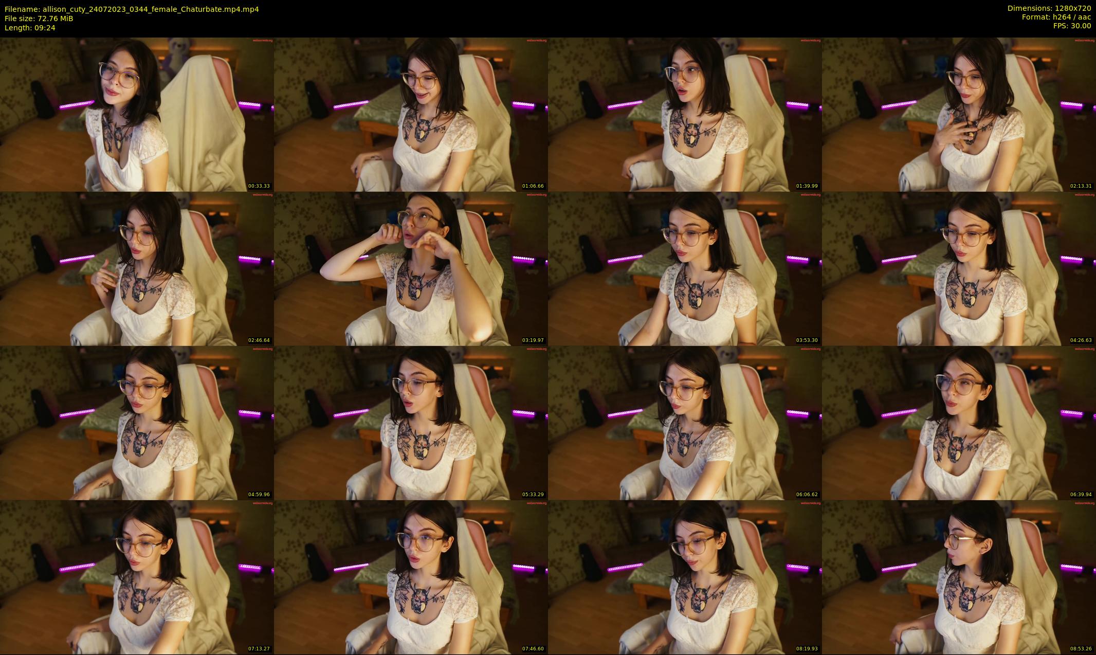 allison_cuty — 10 minute Chaturbate female cam show recording, 720p, Jul 24, 2023