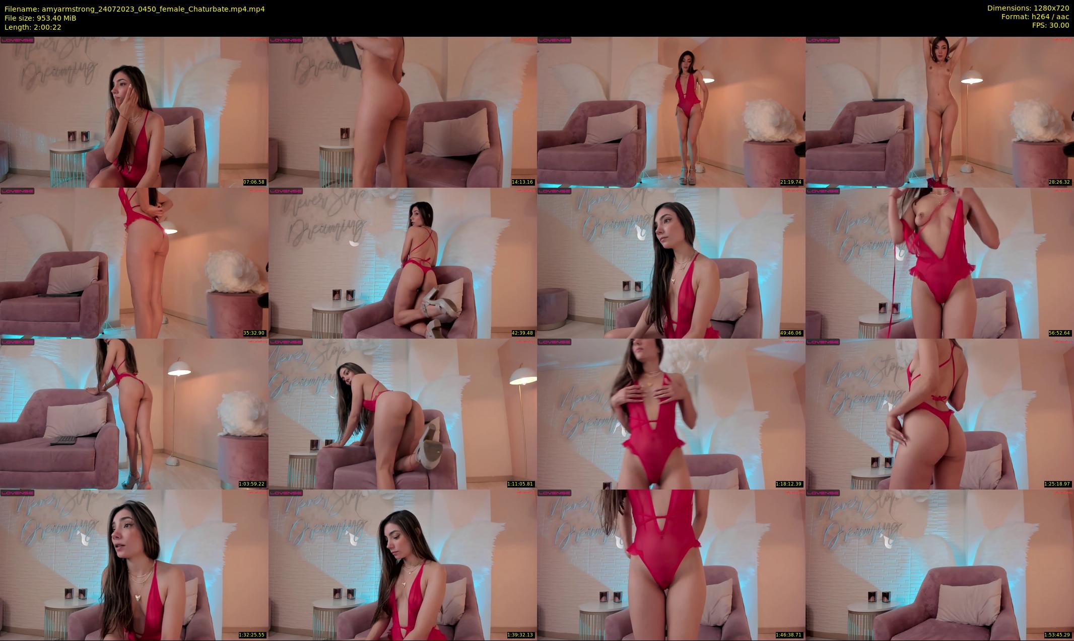 amyarmstrong — 121 minute Chaturbate female cam show recording, 720p, Jul 24, 2023