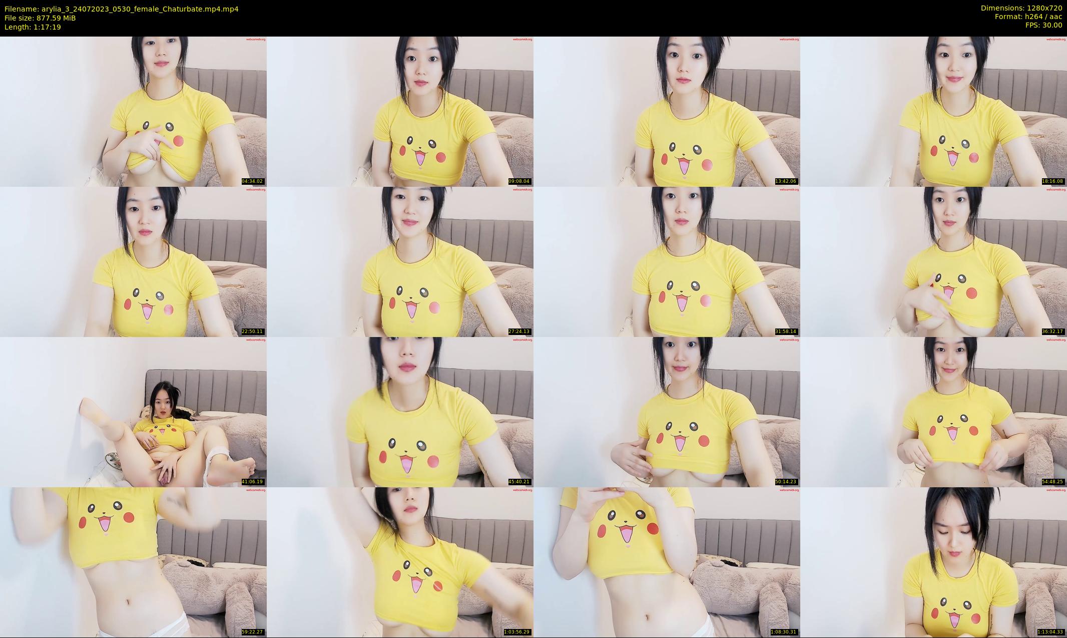 arylia_3 — 78 minute Chaturbate female cam show recording, 720p, Jul 24, 2023
