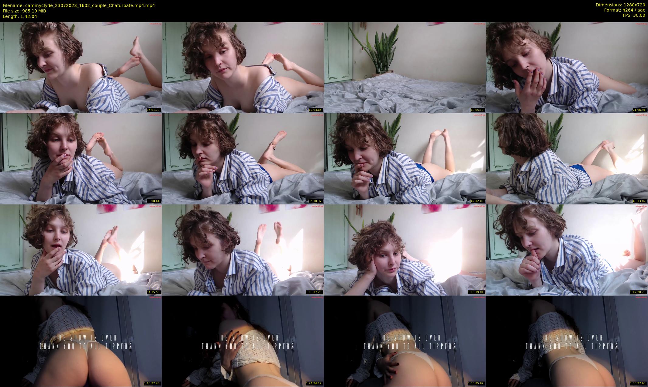 cammyclyde — 103 minute Chaturbate female cam show recording, 720p, Jul 23, 2023