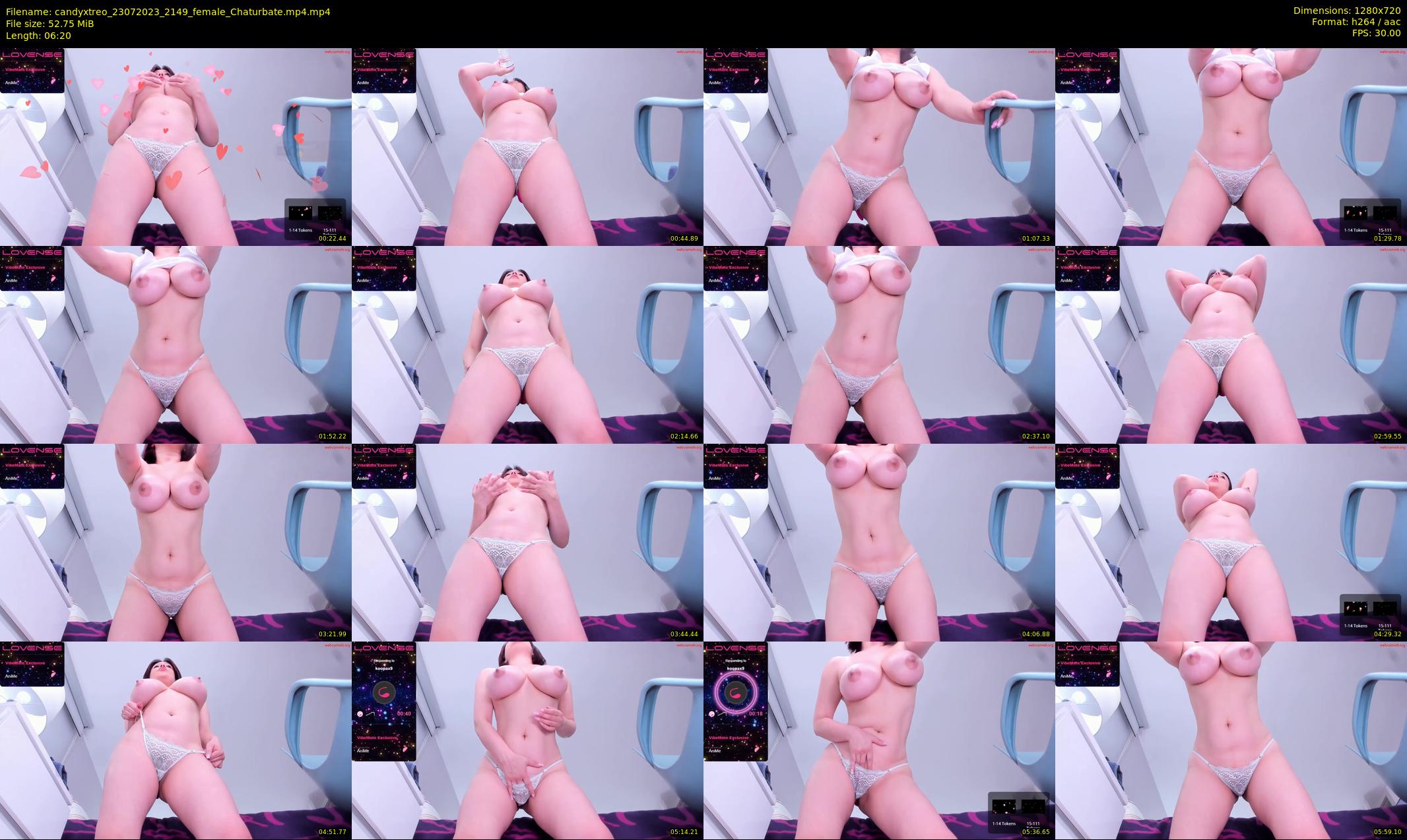 candyxtreo — 7 minute Chaturbate couple cam show recording, 720p, Jul 23, 2023