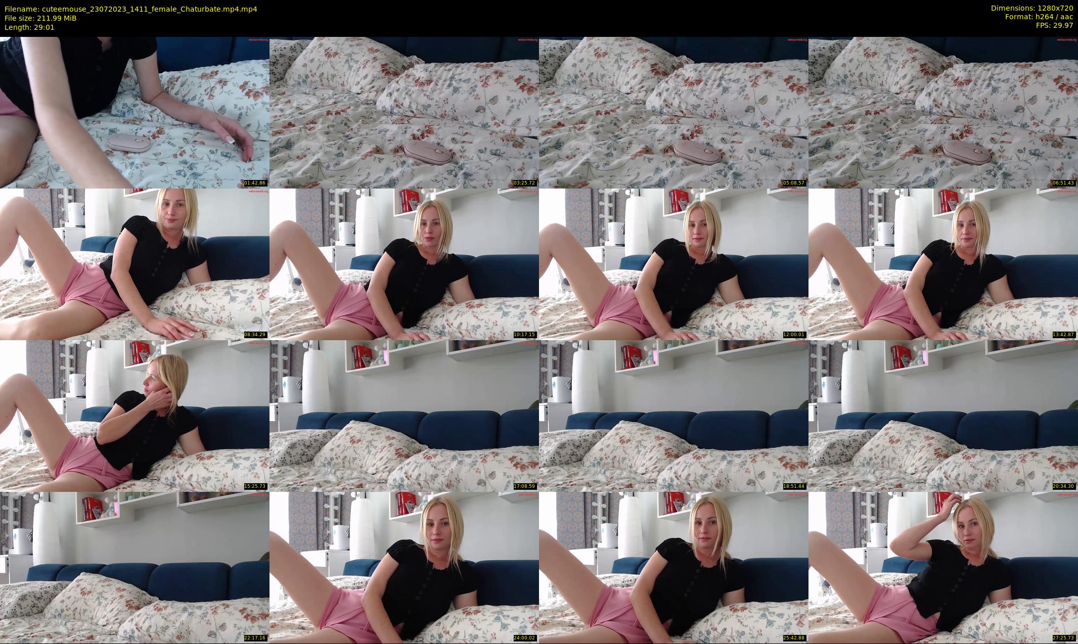 cuteemouse — 30 minute Chaturbate female cam show recording, 720p, Jul 23, 2023