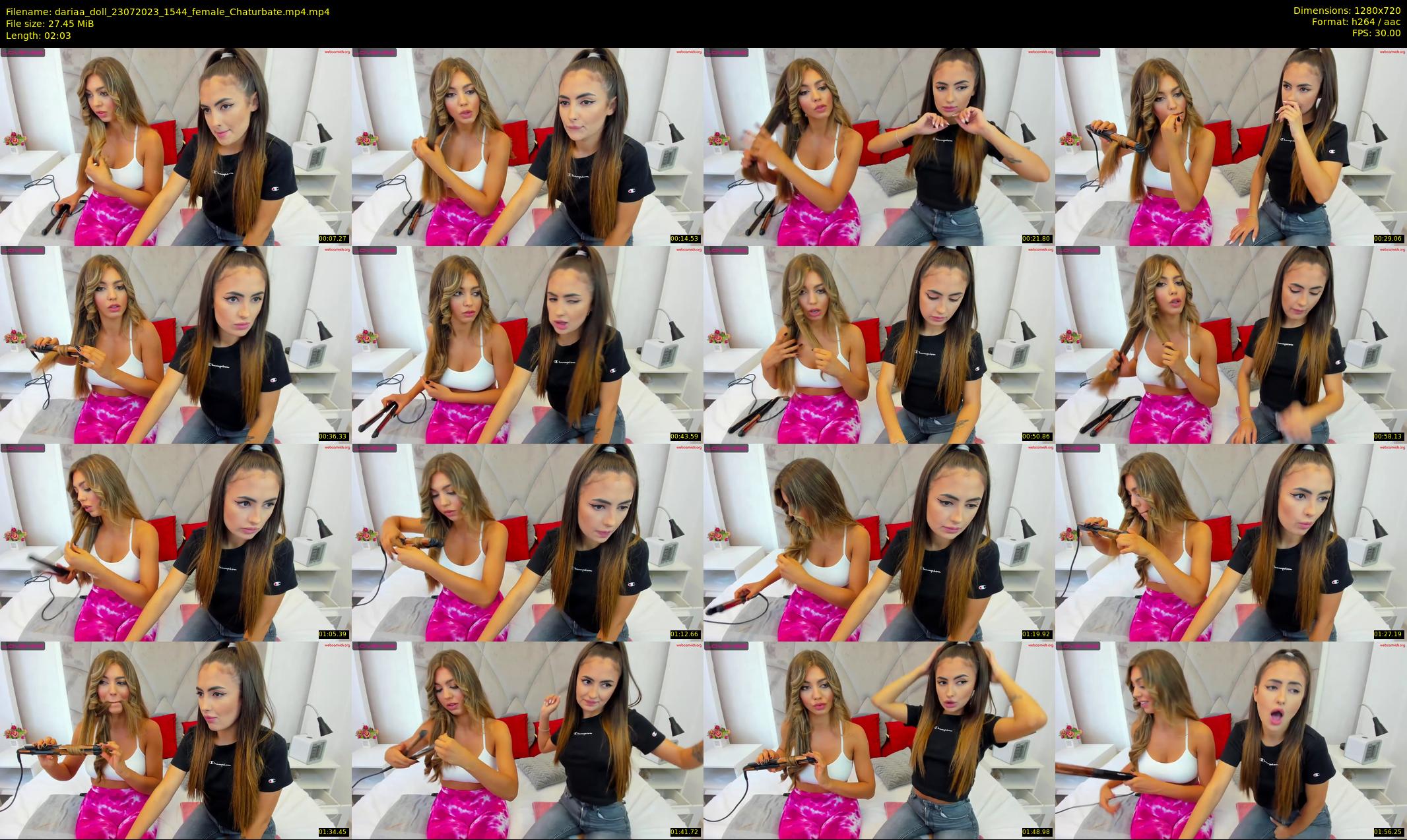 dariaa_doll — 3 minute Chaturbate female cam show recording, 720p, Jul 23, 2023