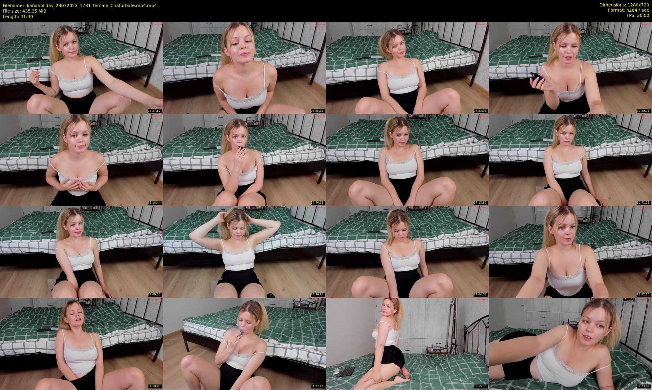 dianaholiday — 42 minute Chaturbate female cam show recording, 720p, Jul 23, 2023