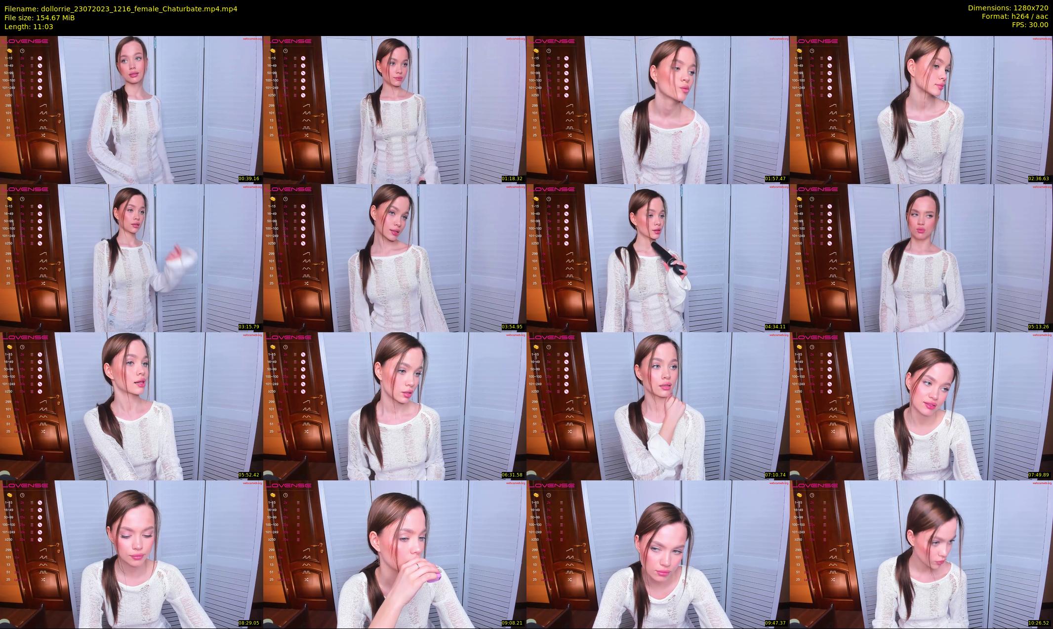 dollorrie — 12 minute Chaturbate couple cam show recording, 720p, Jul 23, 2023