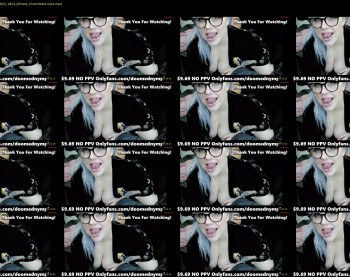 doomednympho — 20 minute Chaturbate female cam show recording, 720p, Jul 23, 2023