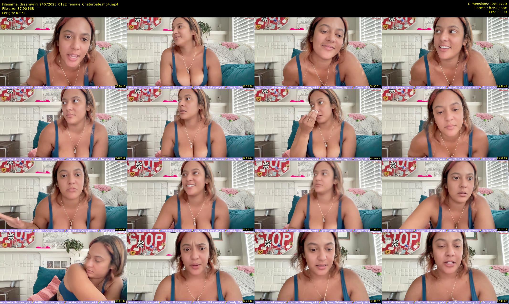 dreamyriri — 3 minute Chaturbate female cam show recording, 720p, Jul 24, 2023