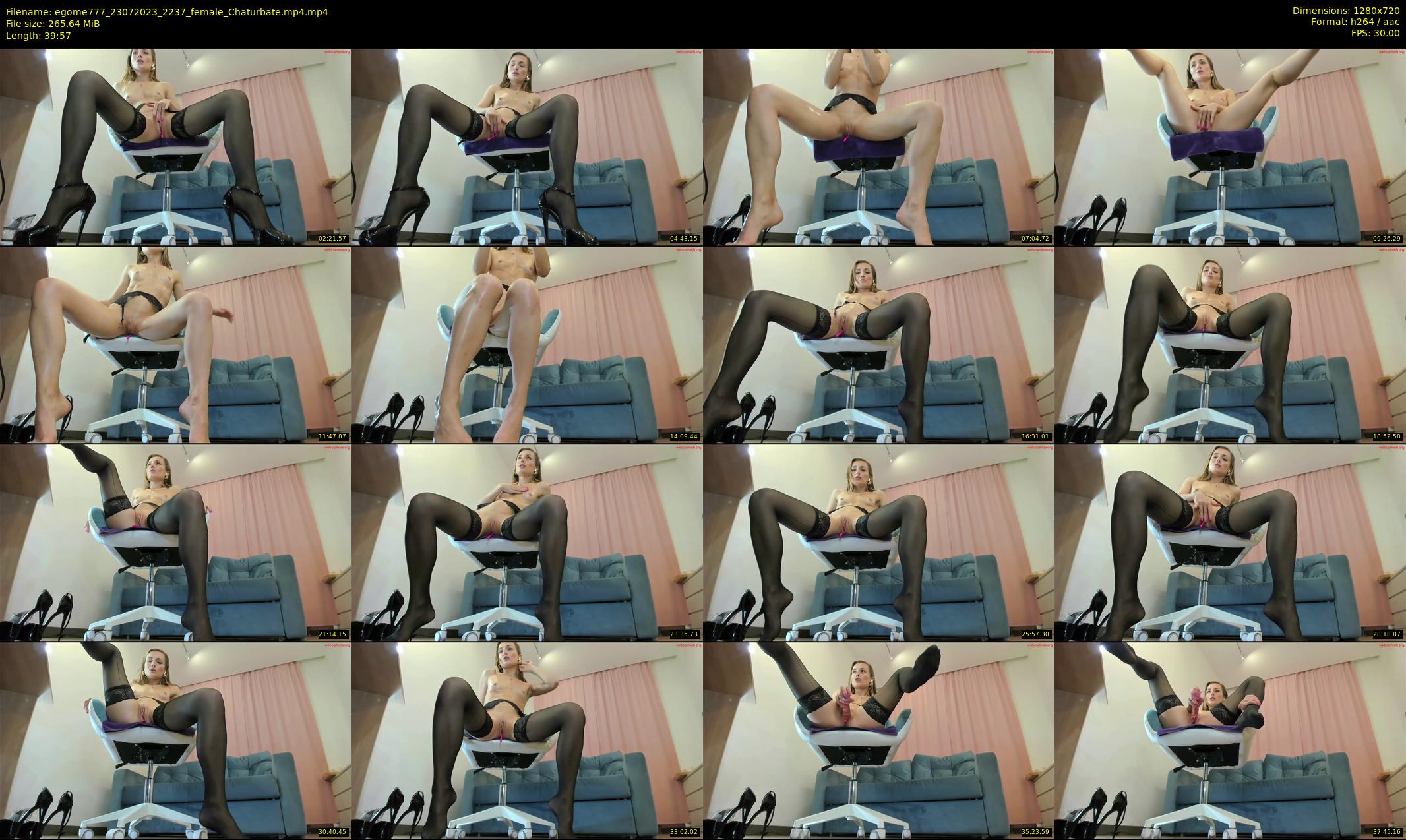 egome777 — 40 minute Chaturbate female cam show recording, 720p, Jul 23, 2023
