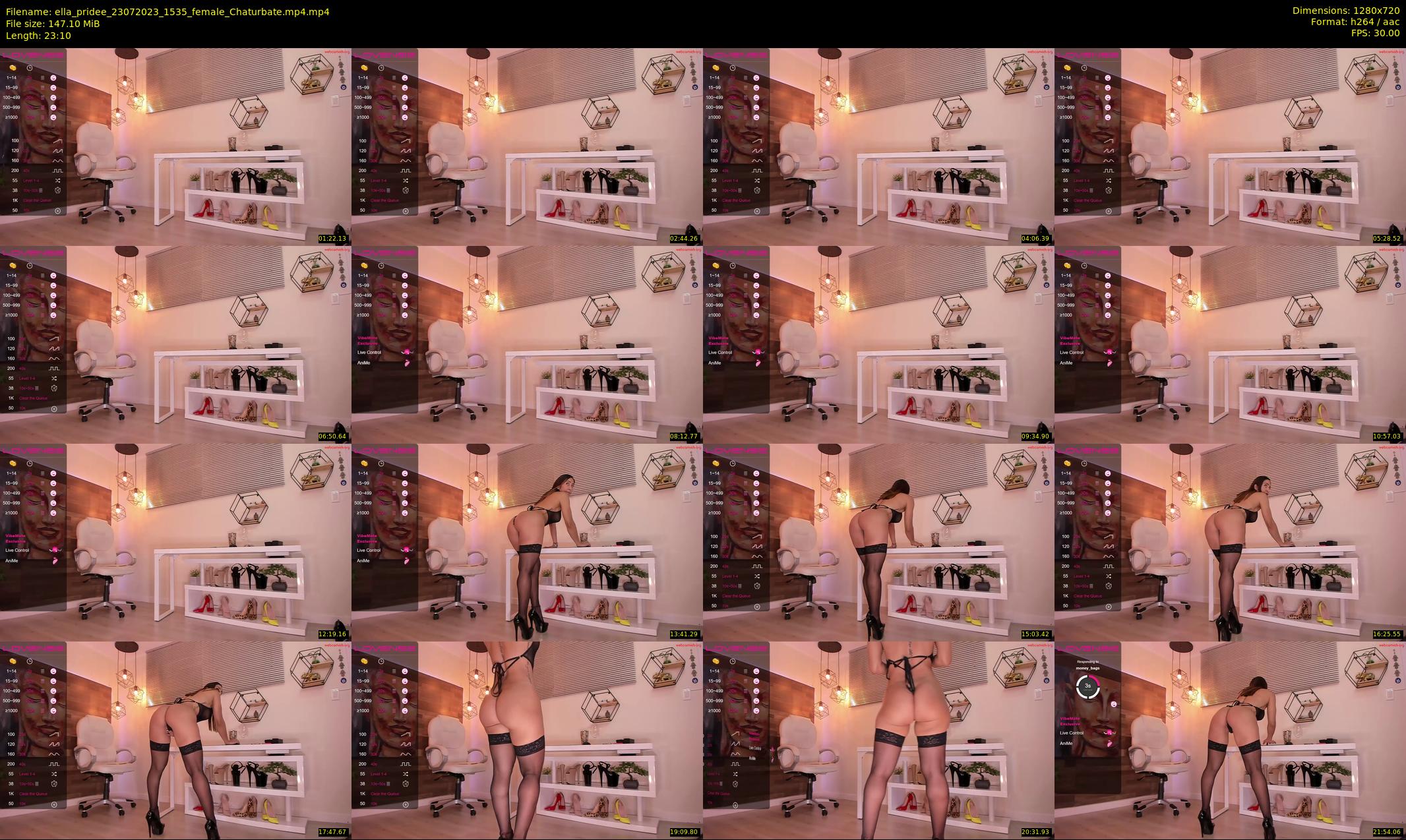 ella_pridee — 24 minute Chaturbate female cam show recording, 720p, Jul 23, 2023