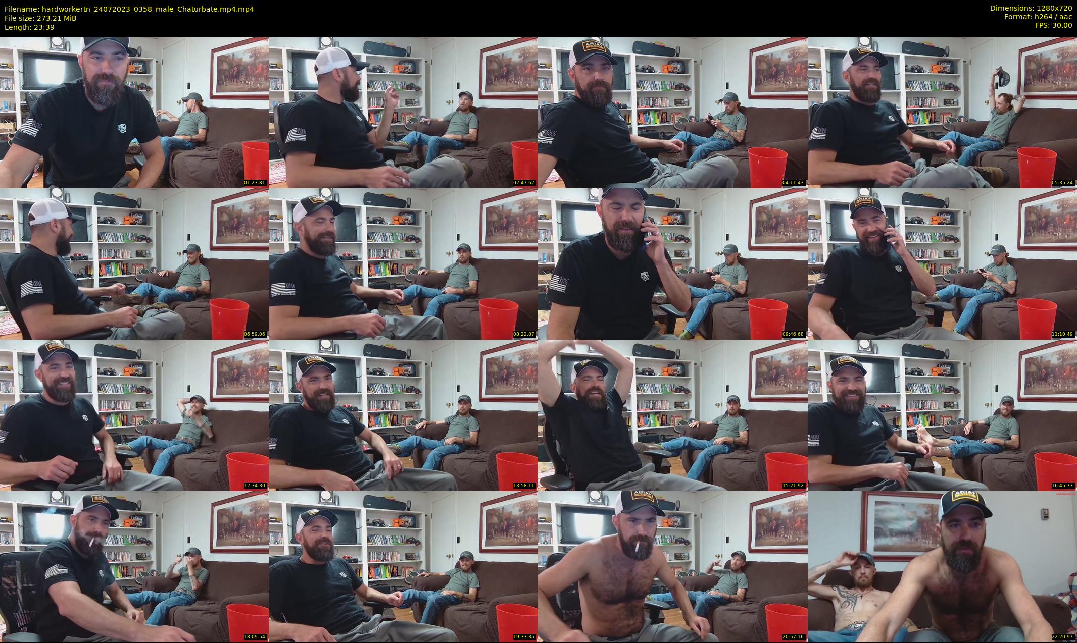 hardworkertn — 24 minute Chaturbate male cam show recording, 720p, Jul 24, 2023