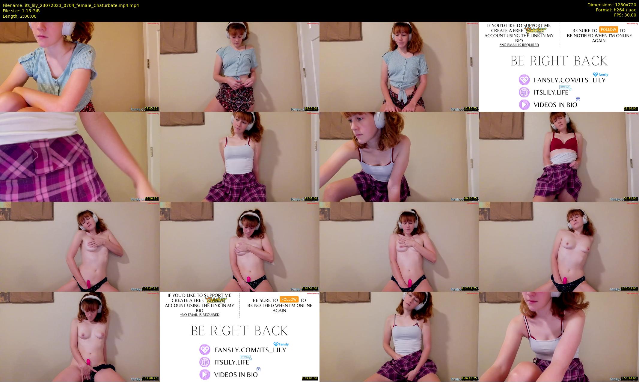 its_lily — 120 minute Chaturbate female cam show recording, 720p, Jul 23, 2023