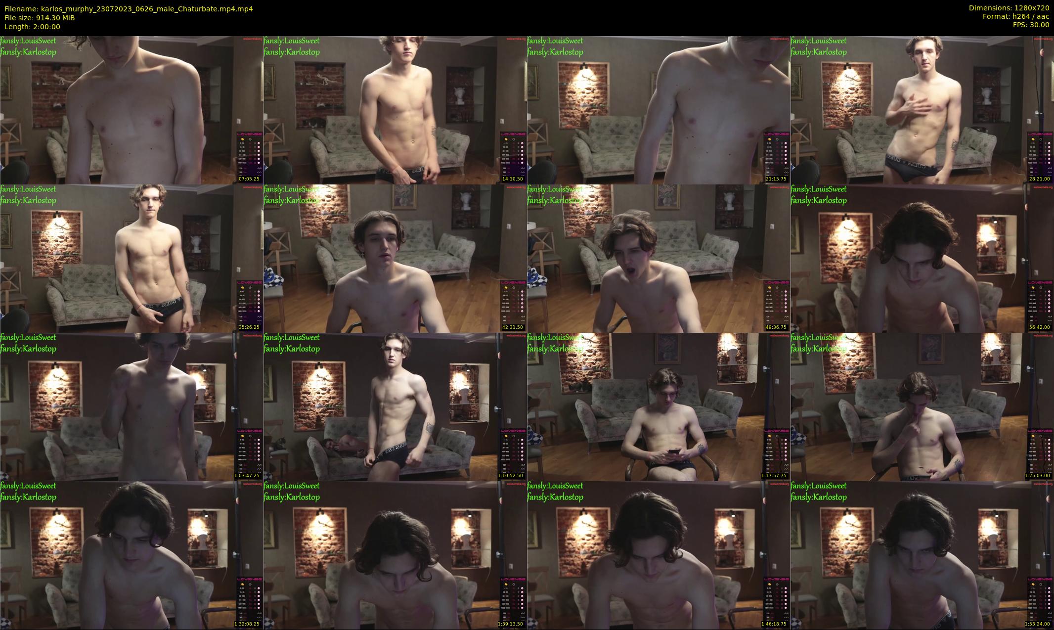 karlos_murphy — 120 minute Chaturbate male cam show recording, 720p, Jul 23, 2023