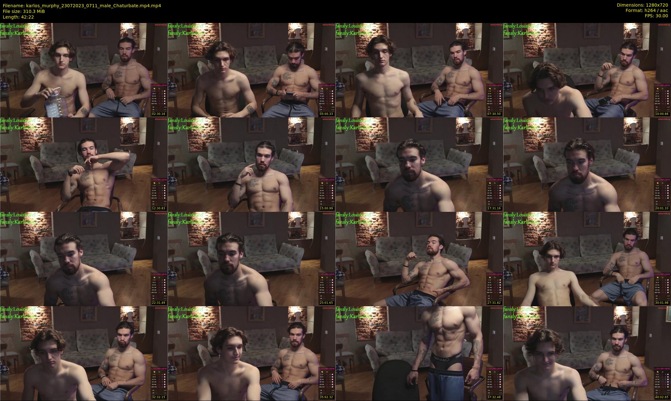 karlos_murphy — 43 minute Chaturbate male cam show recording, 720p, Jul 23, 2023