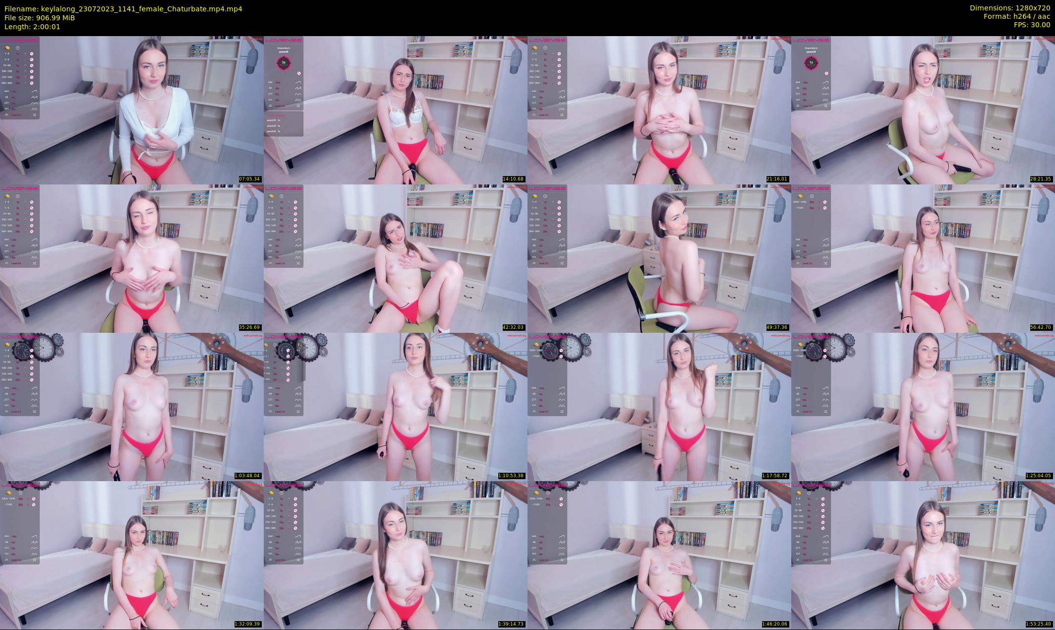 keylalong — 121 minute Chaturbate female cam show recording, 720p, Jul 23, 2023