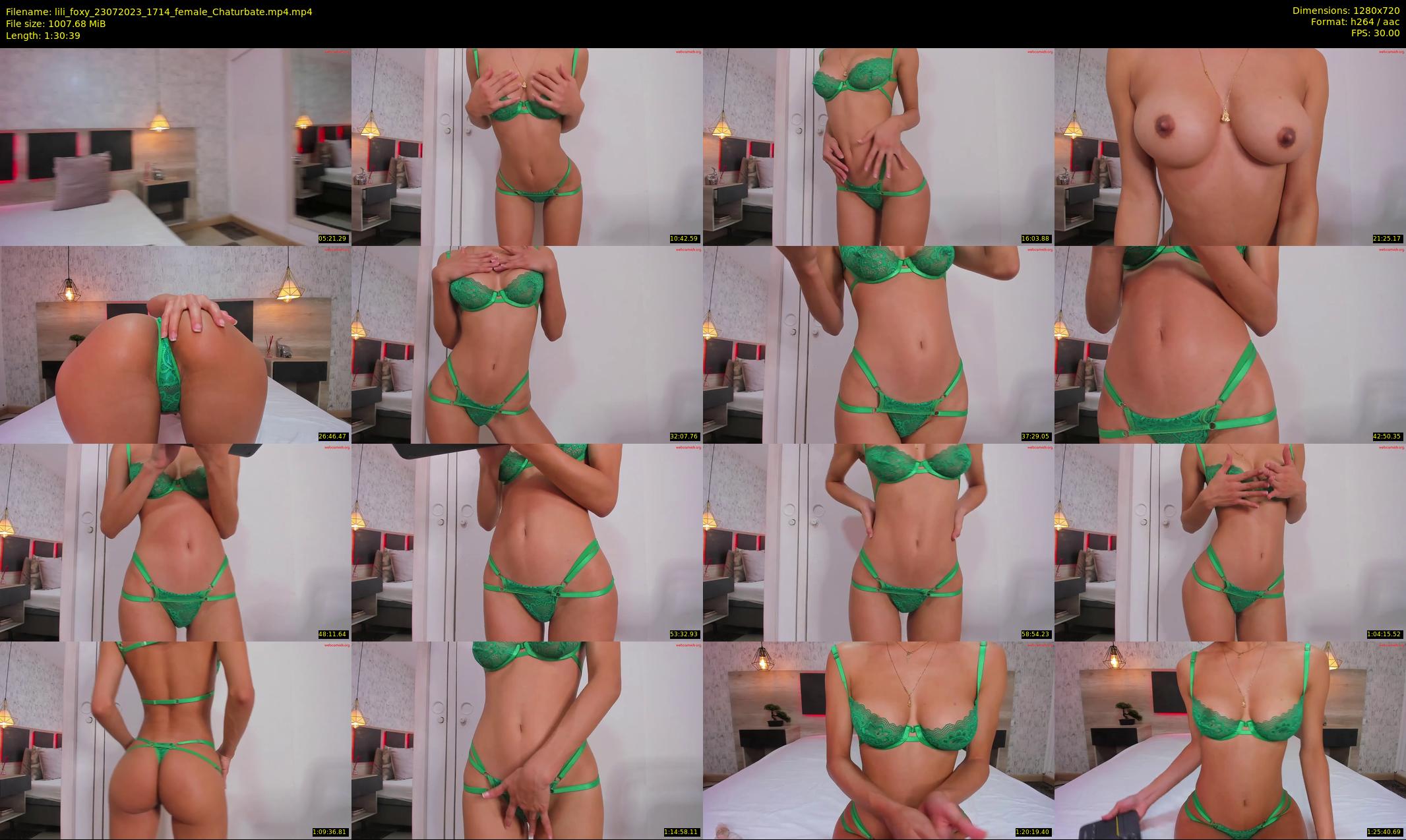 lili_foxy — 91 minute Chaturbate female cam show recording, 720p, Jul 23, 2023