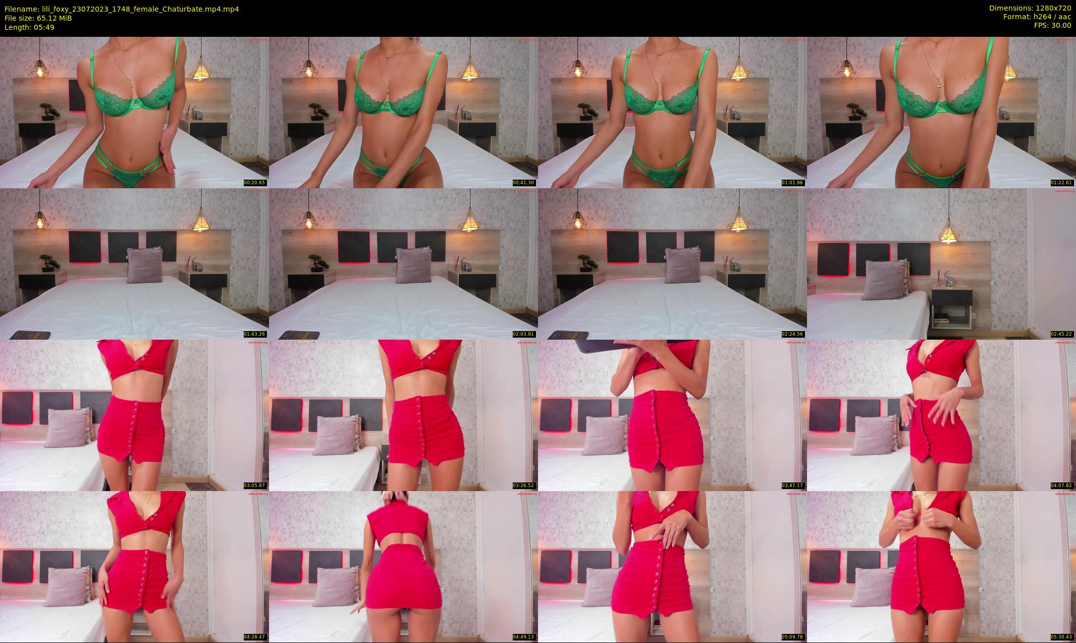 lili_foxy — 6 minute Chaturbate female cam show recording, 720p, Jul 23, 2023
