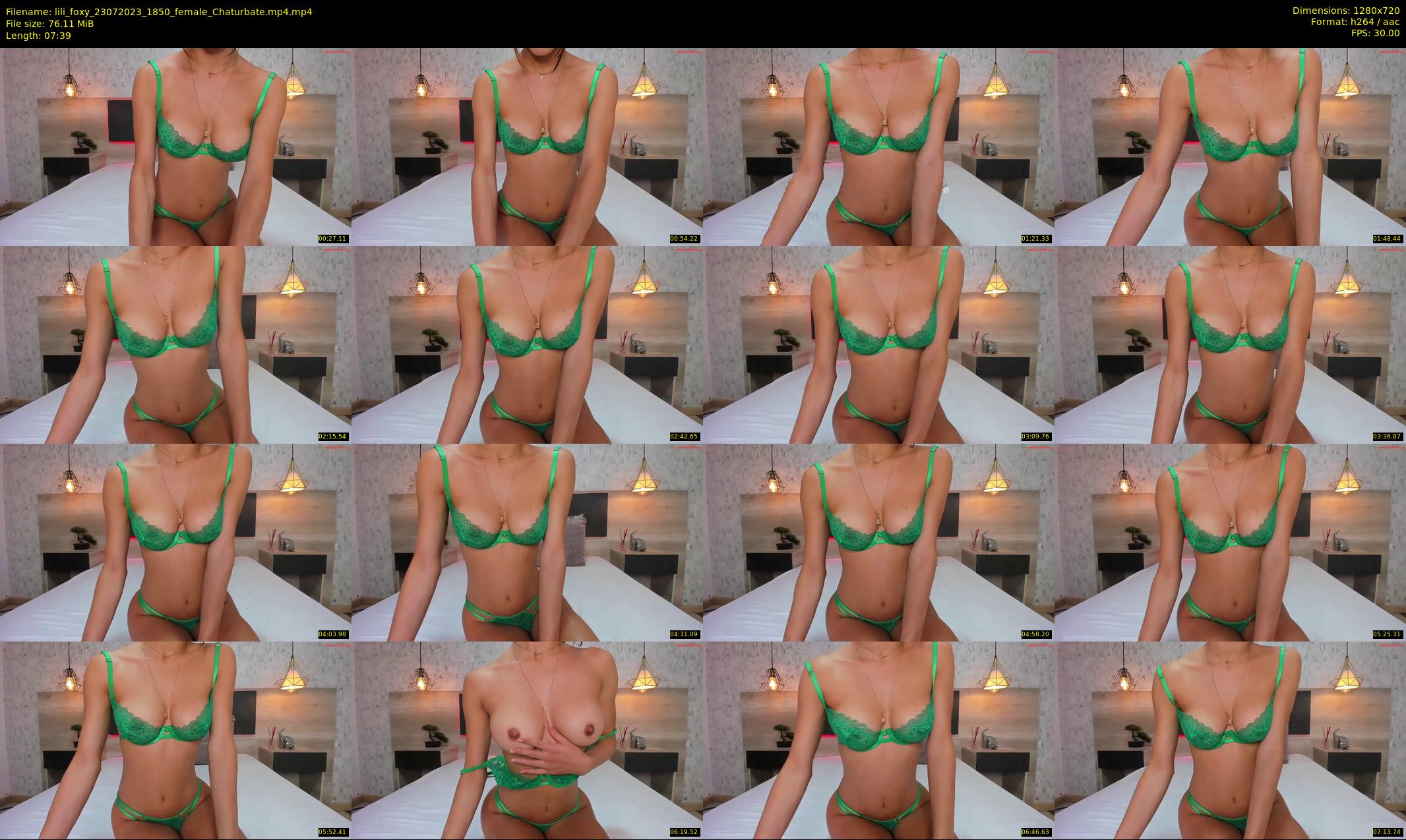 lili_foxy — 8 minute Chaturbate female cam show recording, 720p, Jul 23, 2023