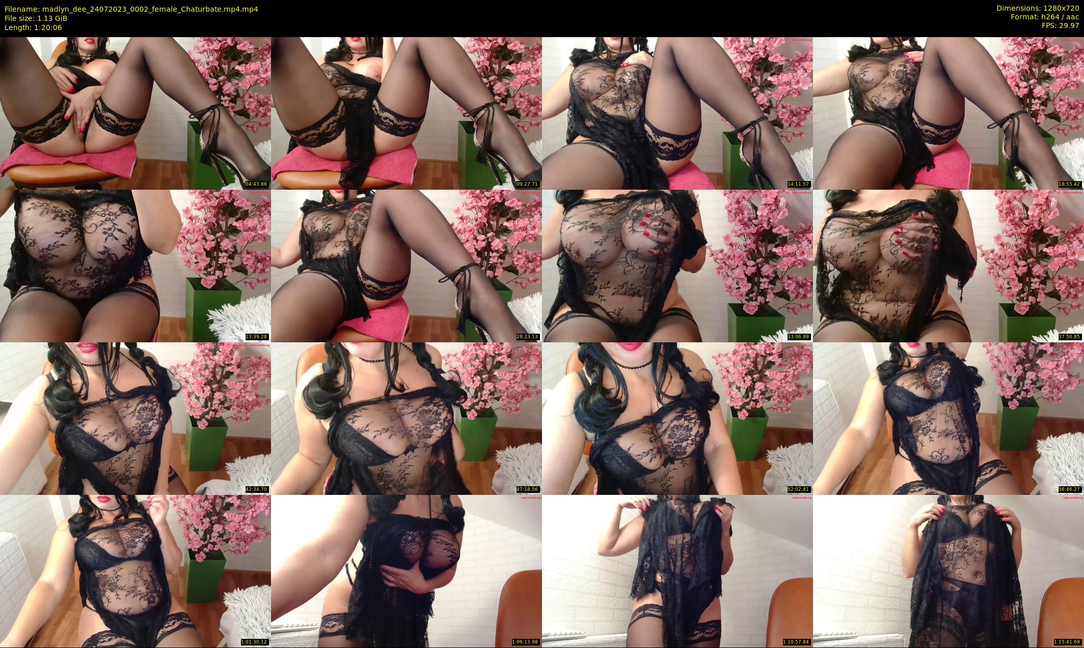 madlyn_dee — 81 minute Chaturbate female cam show recording, 720p, Jul 24, 2023