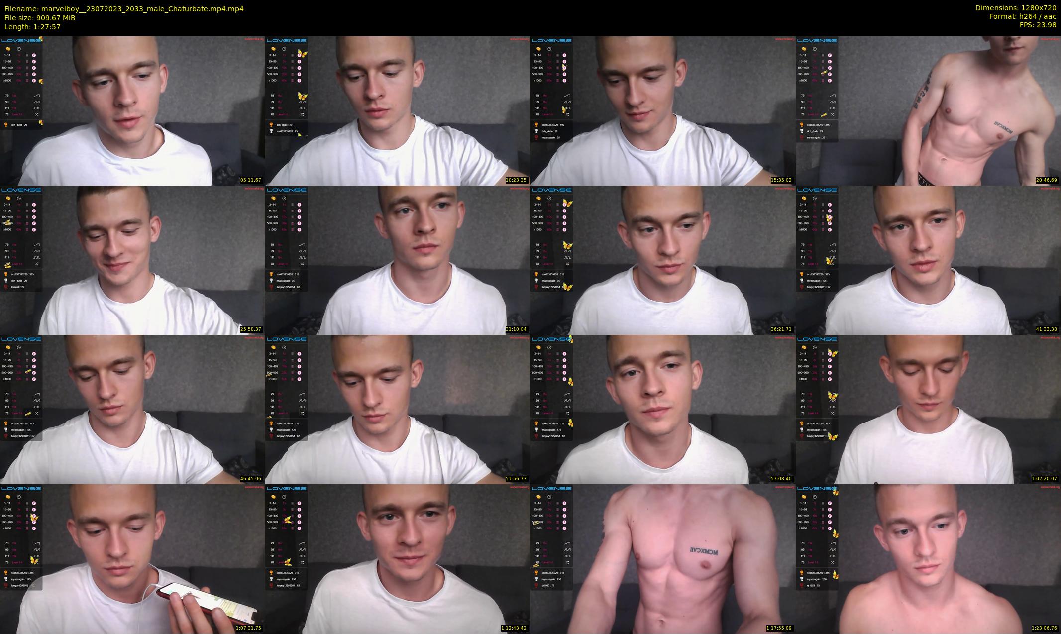 marvelboy_ — 88 minute Chaturbate male cam show recording, 720p, Jul 23, 2023