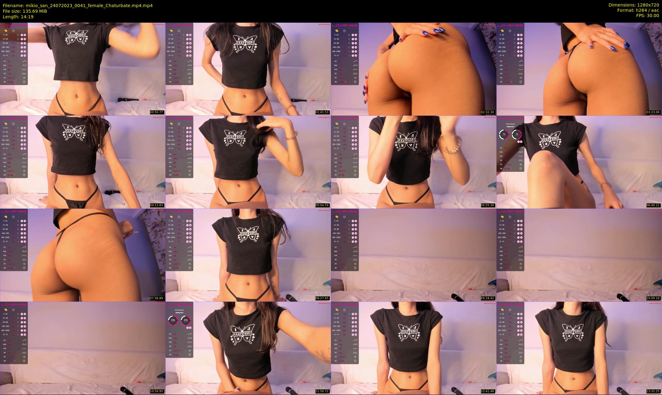 mikio_san — 15 minute Chaturbate female cam show recording, 720p, Jul 24, 2023