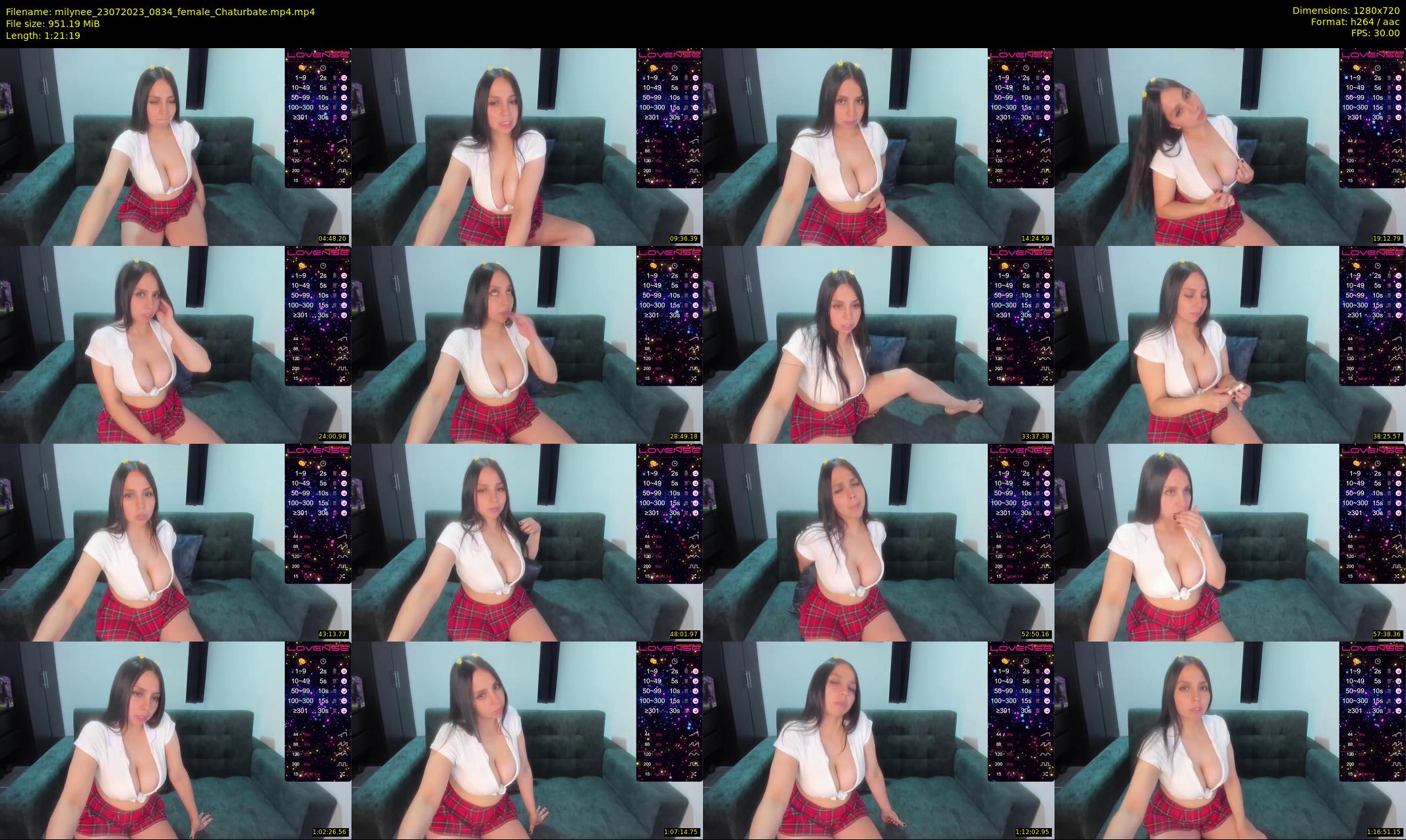 milynee — 82 minute Chaturbate female cam show recording, 720p, Jul 23, 2023