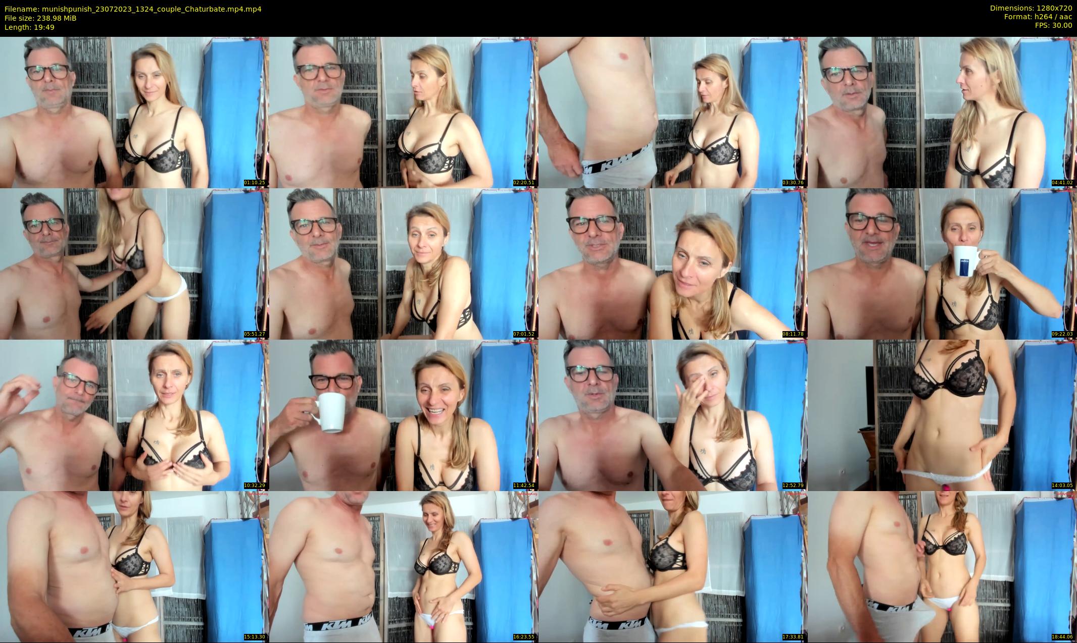 munishpunish — 20 minute Chaturbate couple cam show recording, 720p, Jul 23, 2023