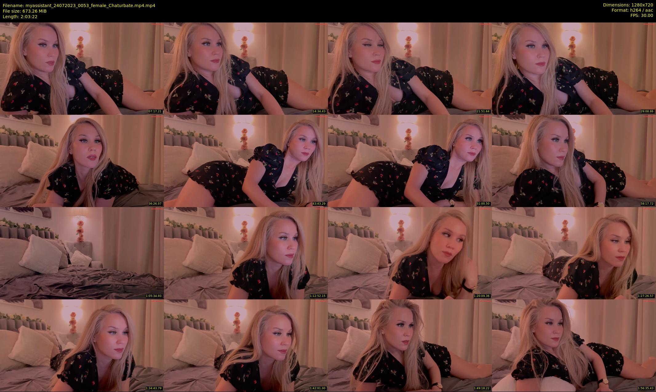 myassistant — 124 minute Chaturbate female cam show recording, 720p, Jul 24, 2023