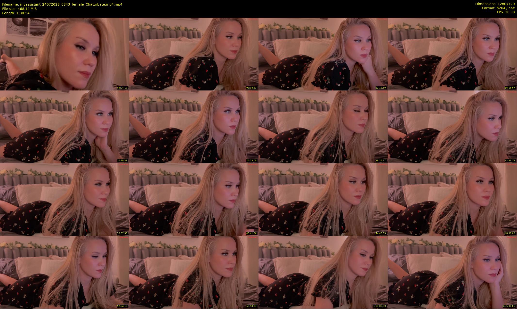 myassistant — 69 minute Chaturbate female cam show recording, 720p, Jul 24, 2023