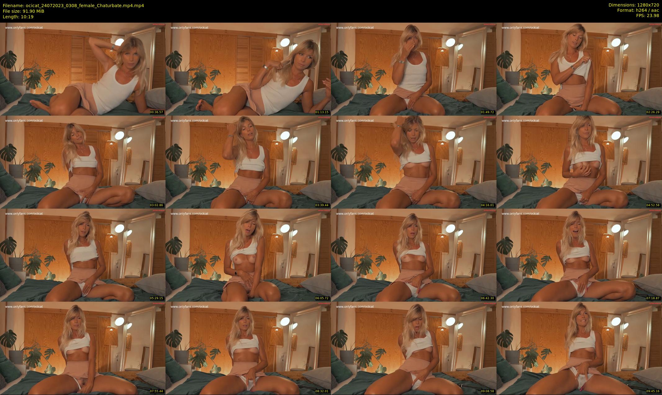 ocicat — 11 minute Chaturbate female cam show recording, 720p, Jul 24, 2023