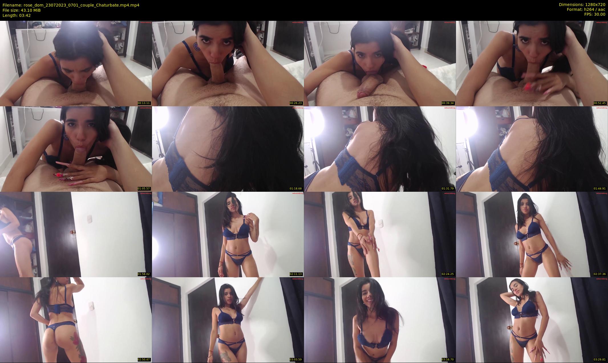 rose_dom — 4 minute Chaturbate couple cam show recording, 720p, Jul 23, 2023