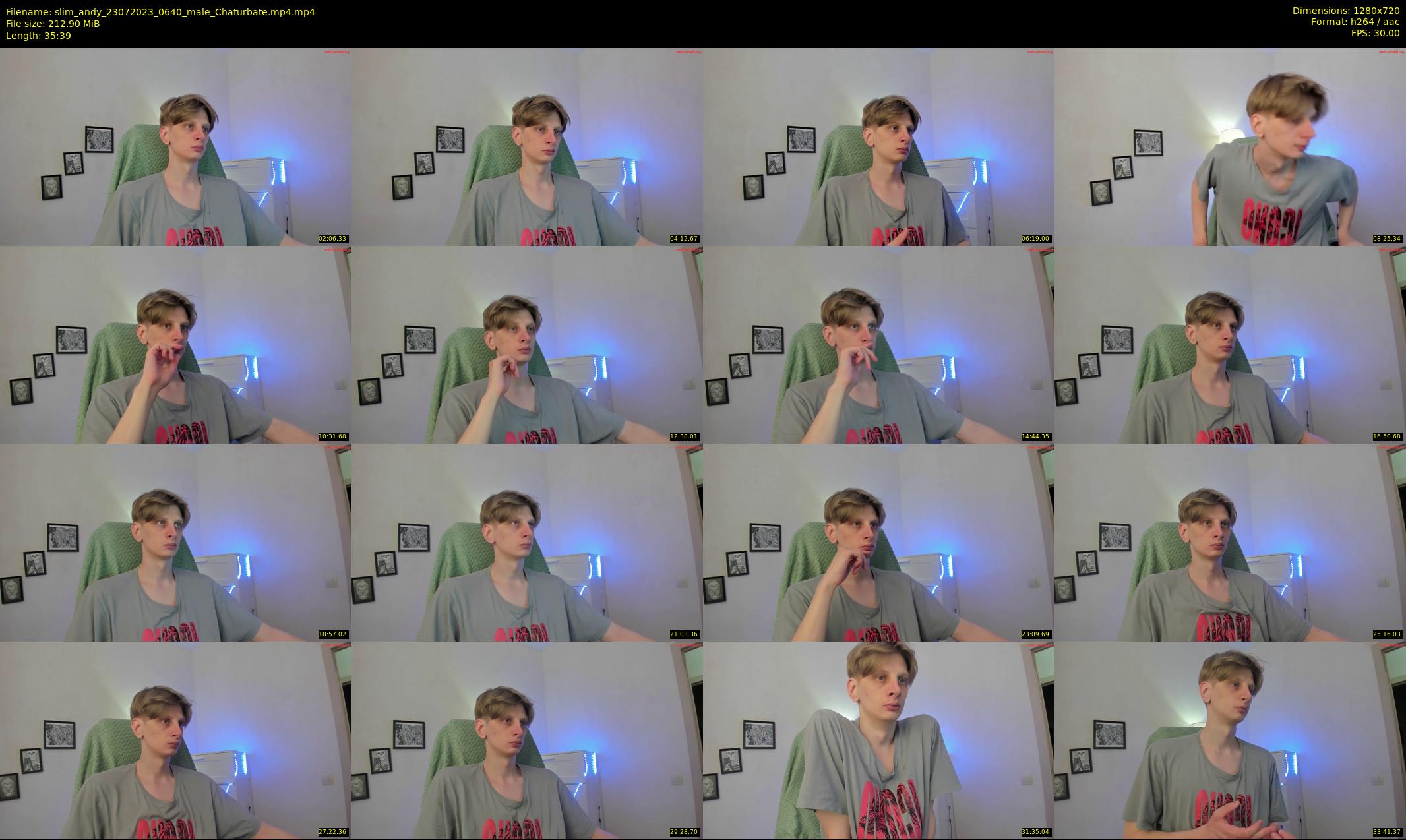 slim_andy — 36 minute Chaturbate male cam show recording, 720p, Jul 23, 2023