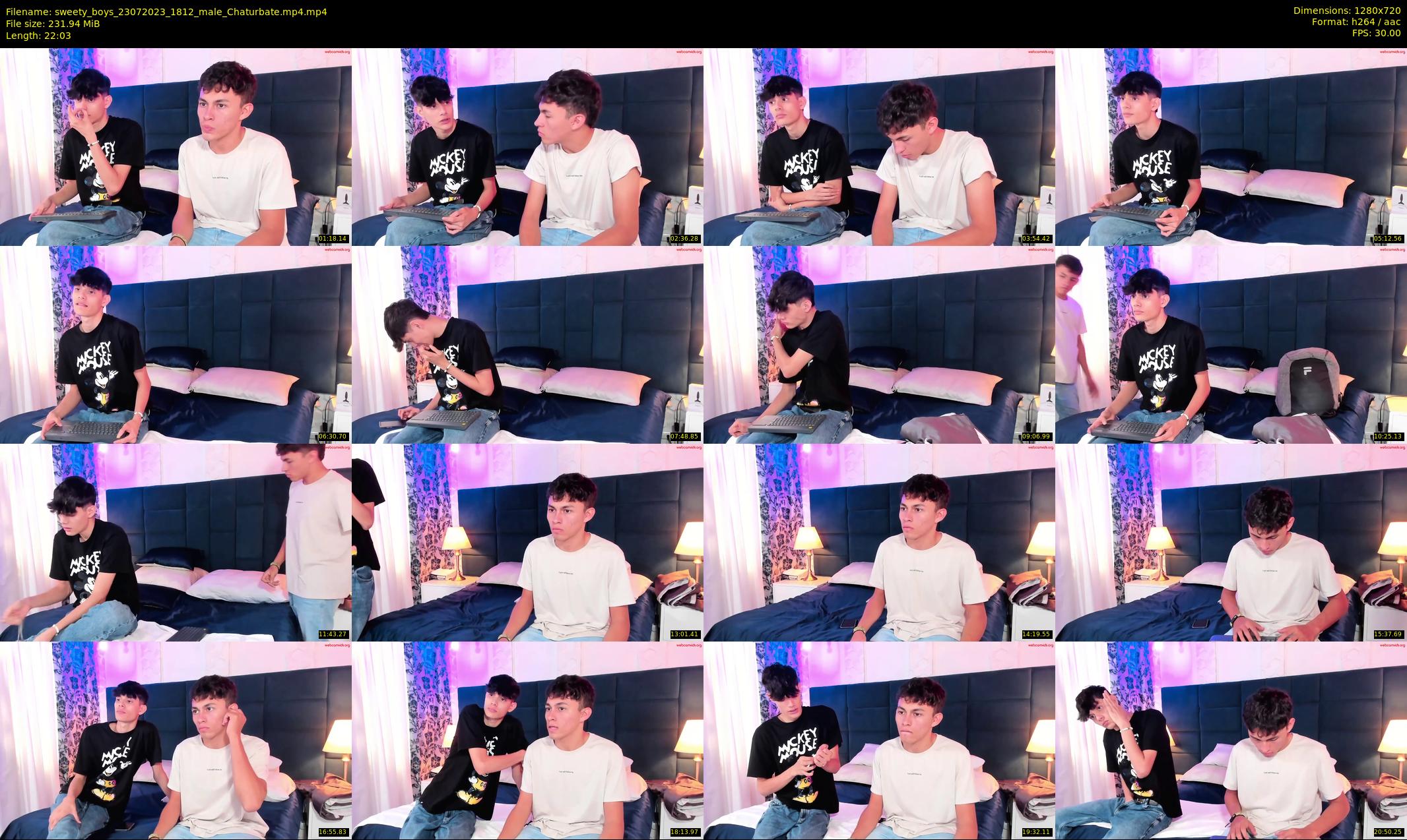 sweety_boys — 23 minute Chaturbate male cam show recording, 720p, Jul 23, 2023