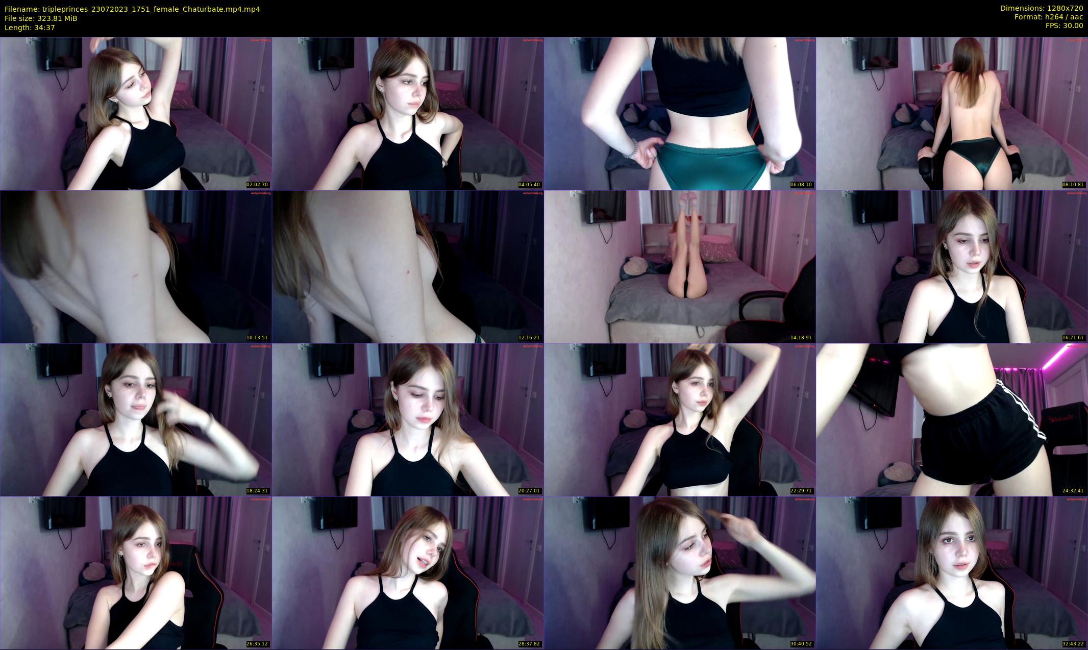 tripleprinces — 35 minute Chaturbate female cam show recording, 720p, Jul 23, 2023