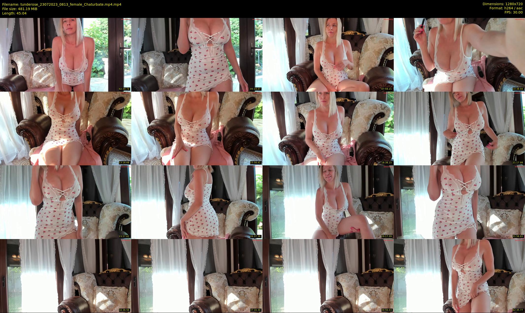 tunderose — 46 minute Chaturbate female cam show recording, 720p, Jul 23, 2023