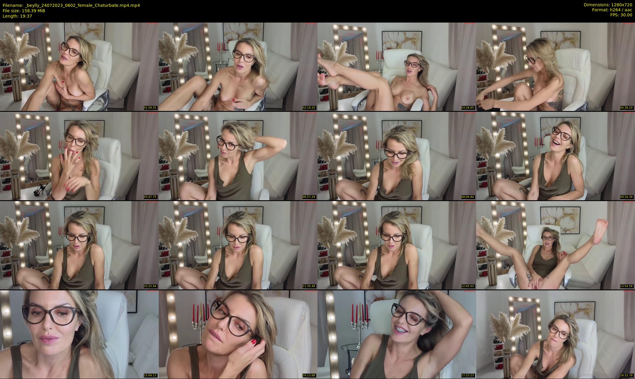 _beylly — 20 minute Chaturbate female cam show recording, 720p, Jul 24, 2023