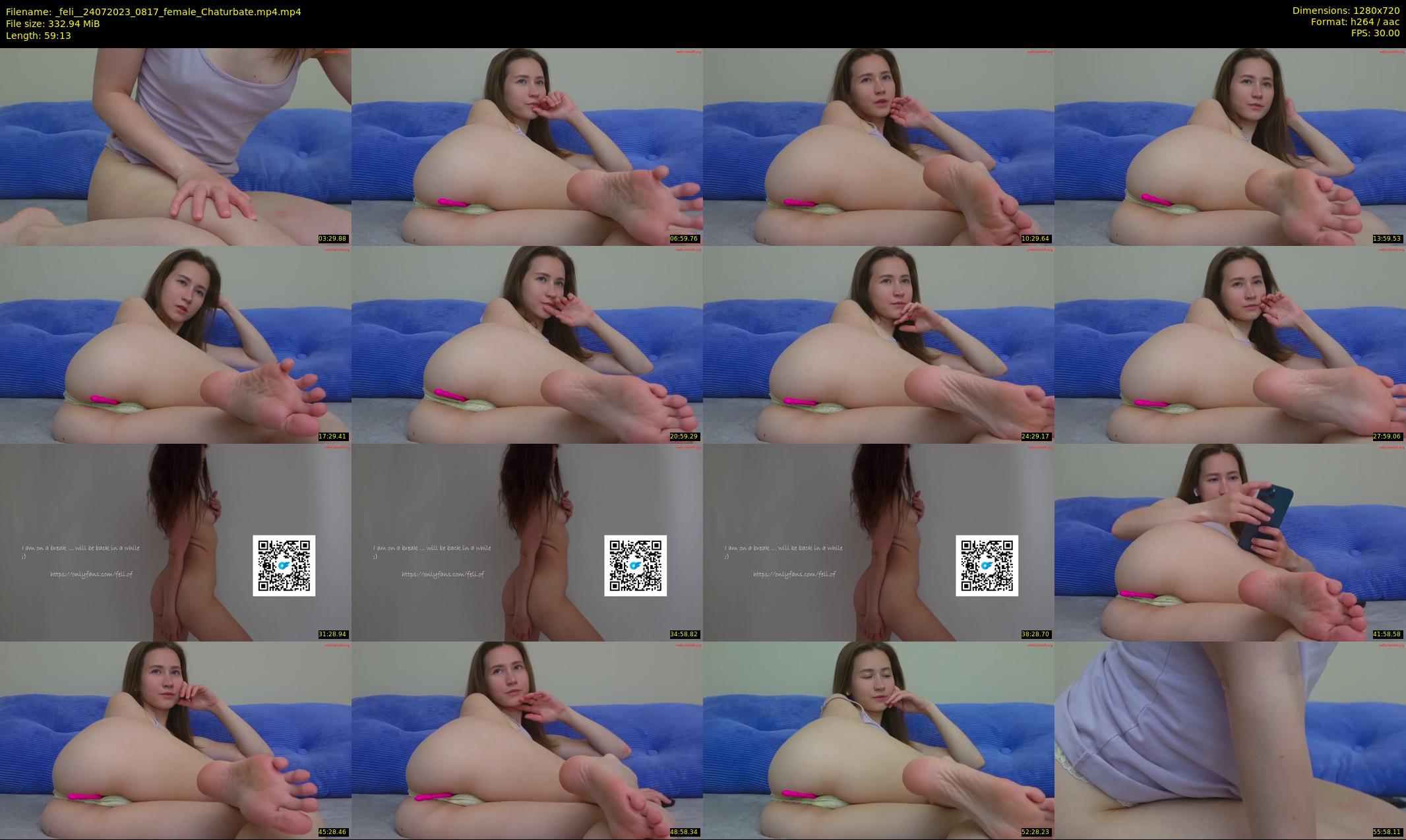 _feli_ — 60 minute Chaturbate female cam show recording, 720p, Jul 24, 2023