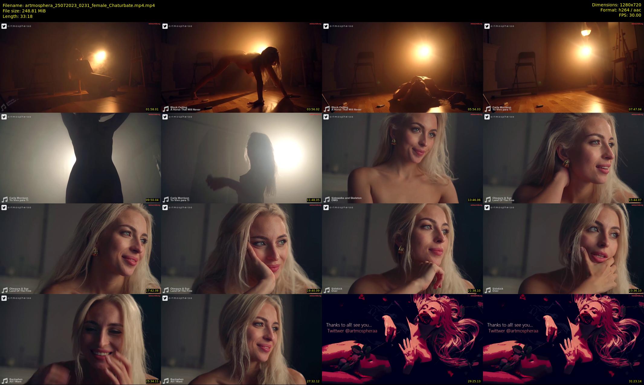 artmosphera — 34 minute Chaturbate female cam show recording, 720p, Jul 25, 2023