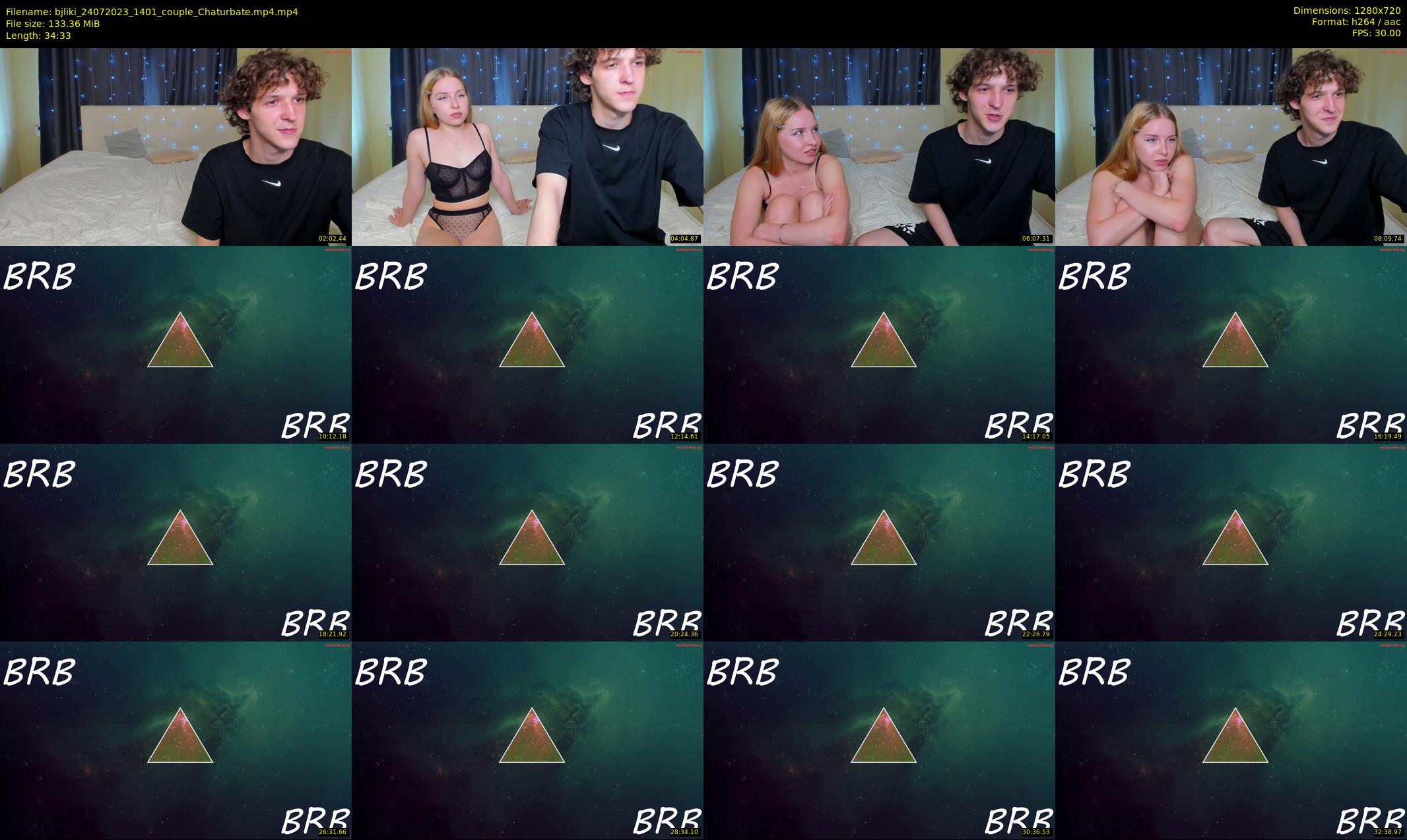 bjliki — 35 minute Chaturbate couple cam show recording, 720p, Jul 24, 2023