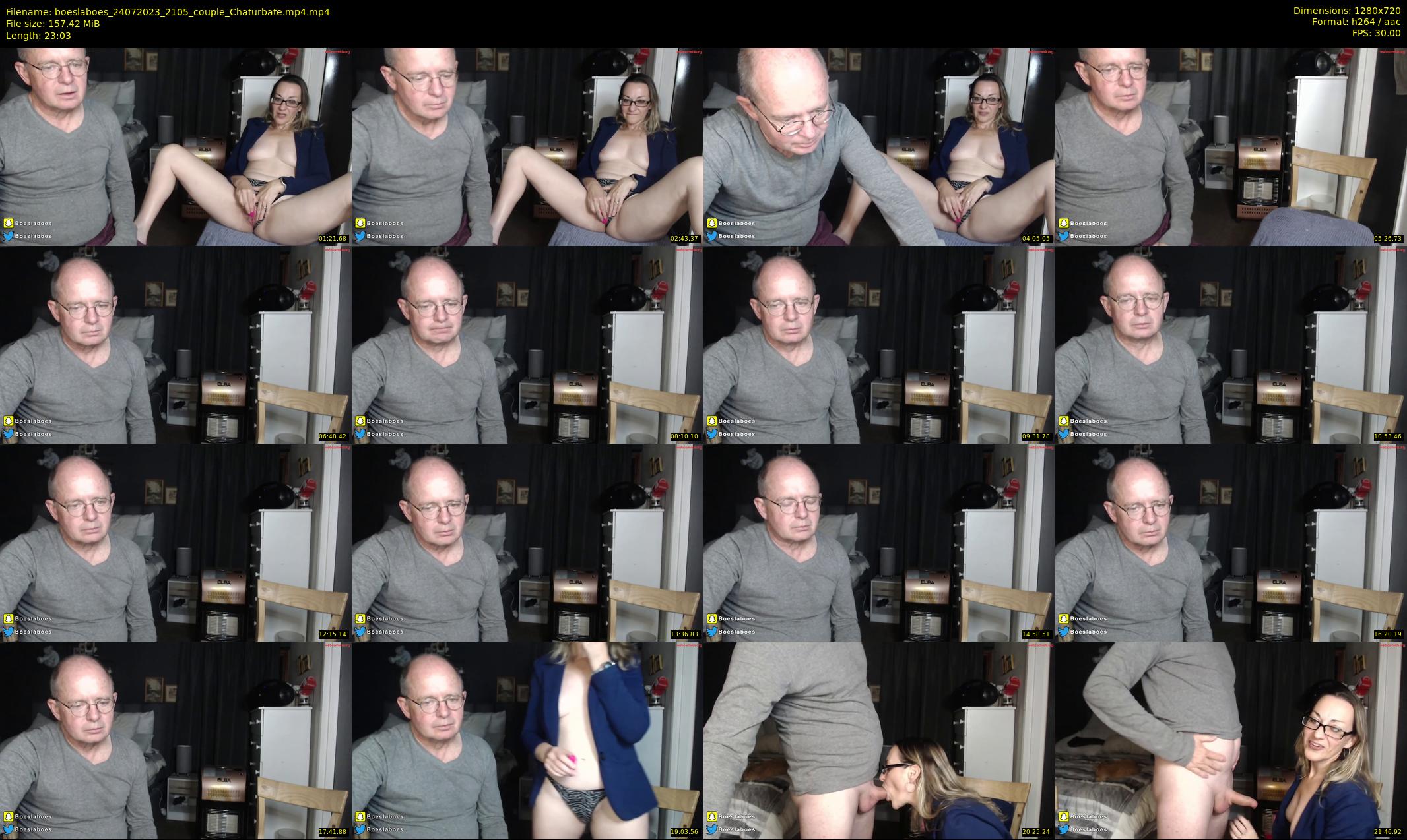 boeslaboes — 24 minute Chaturbate couple cam show recording, 720p, Jul 24, 2023